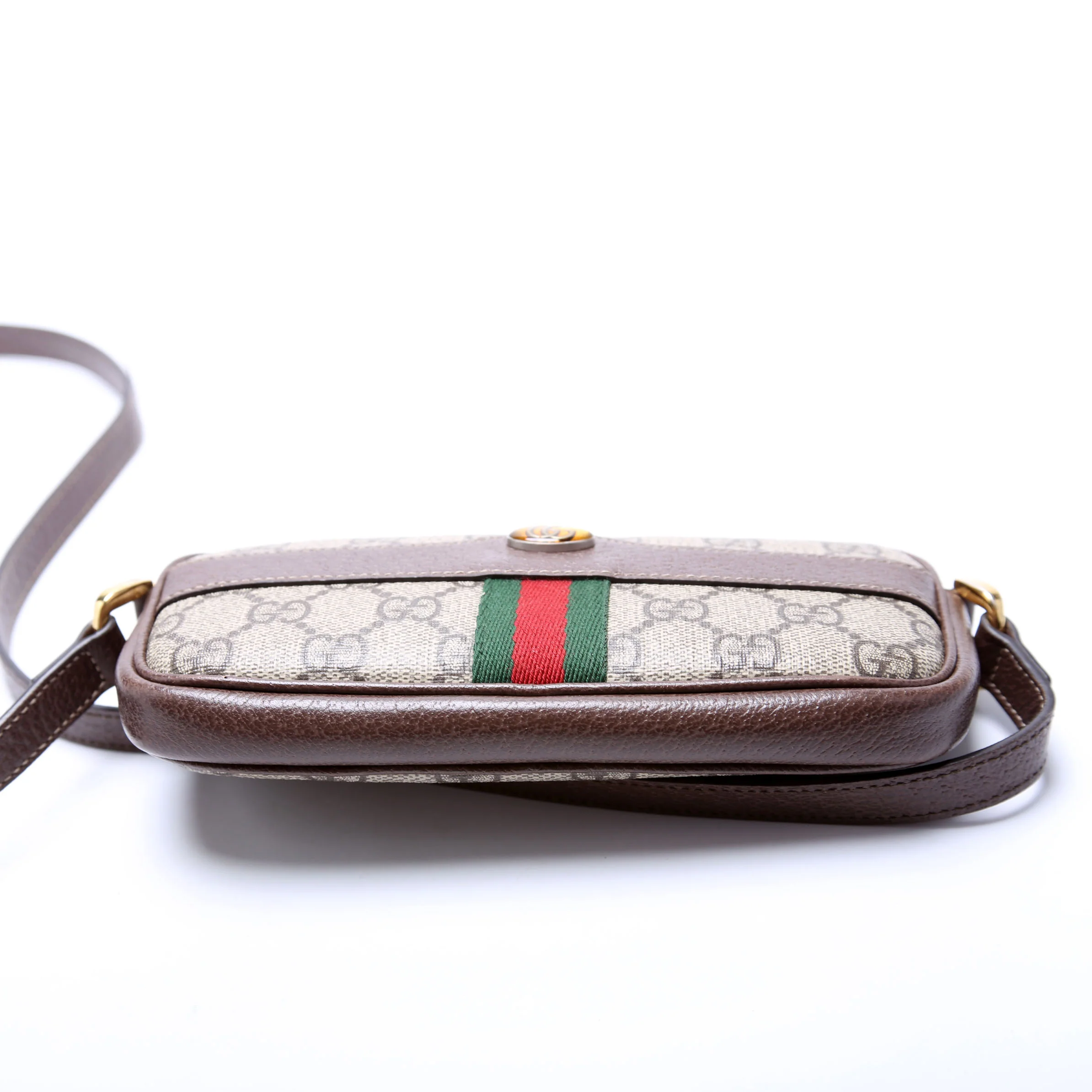 598664 GG Supreme Ophidia Mini Bag Brown - Image 4