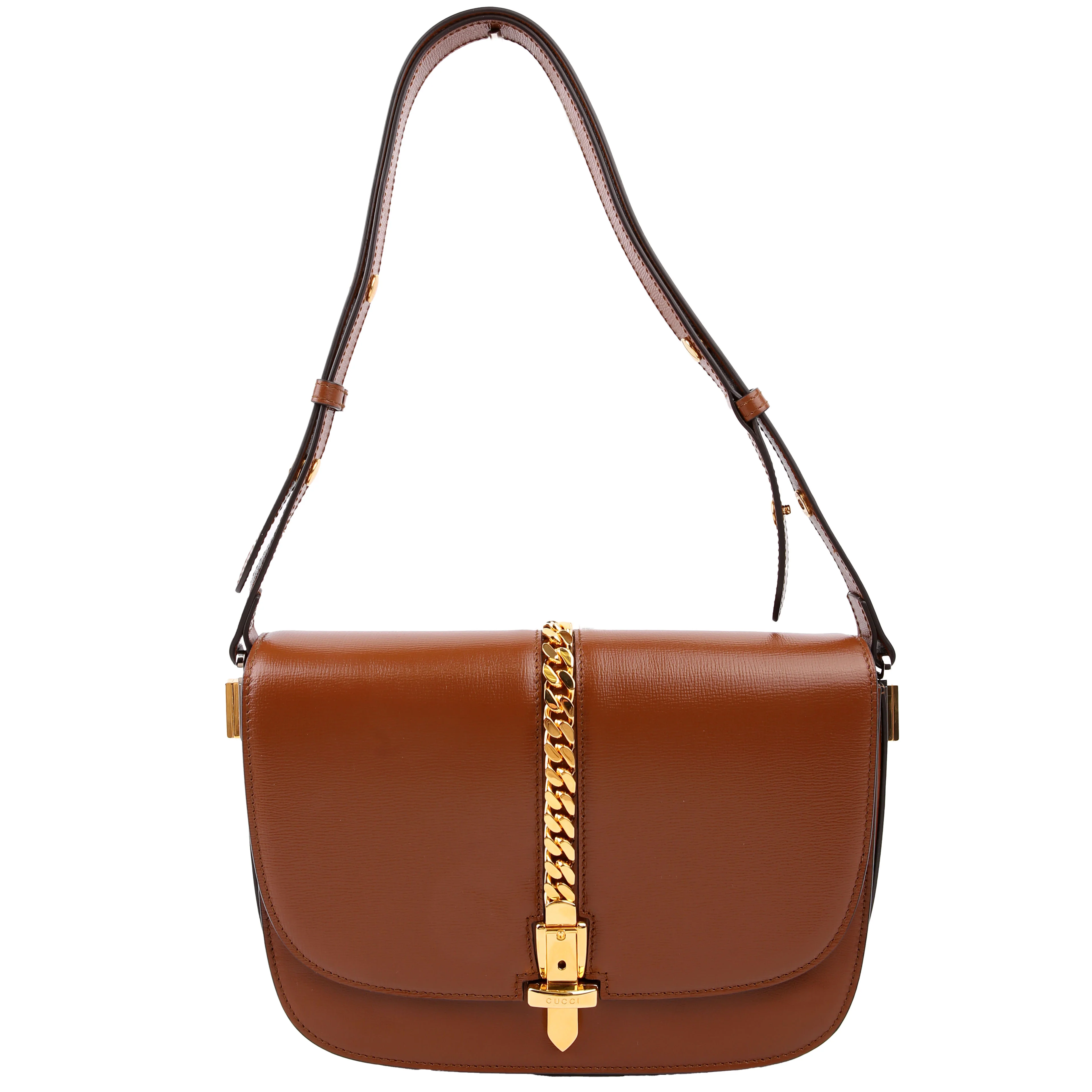 601067 Sylvie 1969 Leather Small Brown
