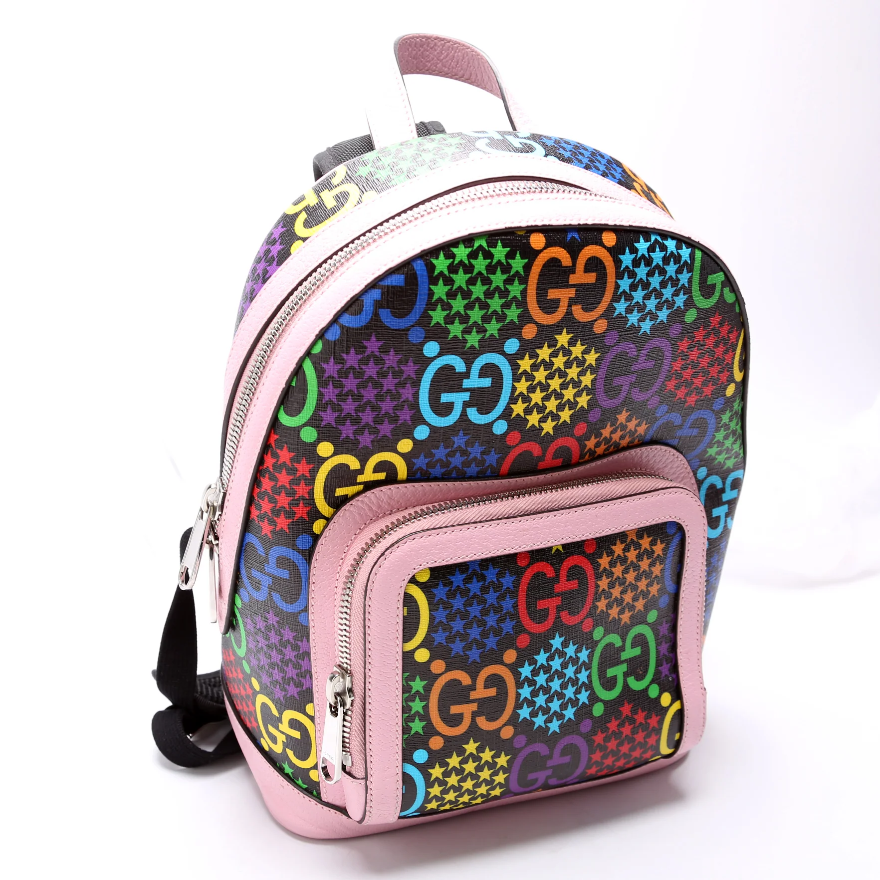 601296 Psychedelic GG Backpack Pink - Image 2