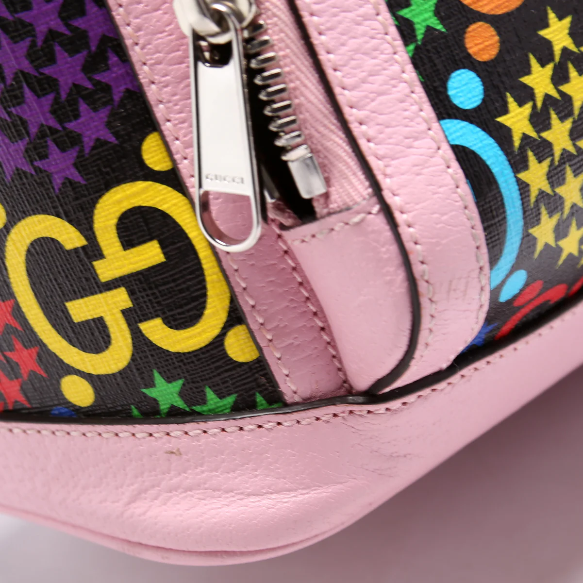 601296 Psychedelic GG Backpack Pink - Image 8