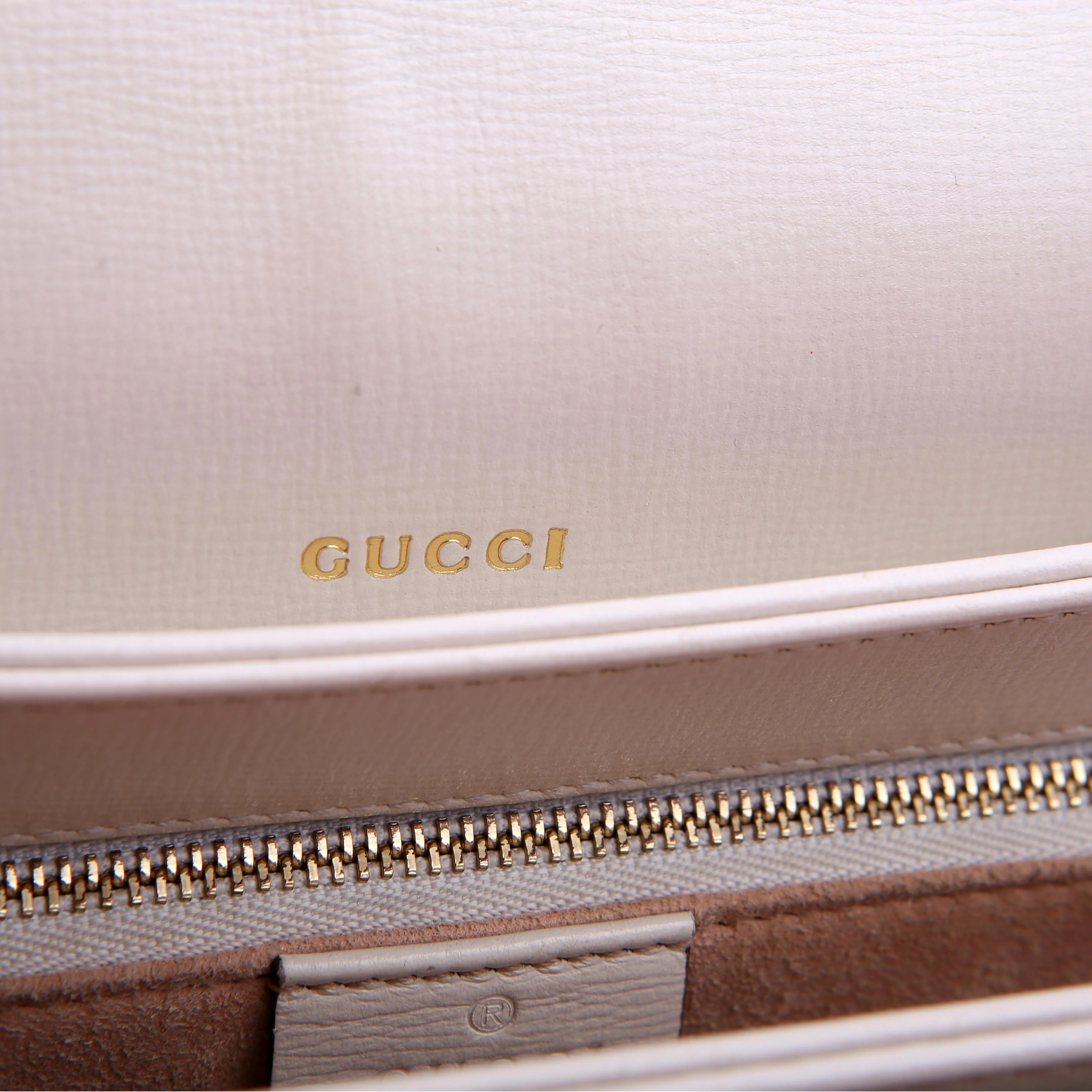 602204 1955 Horsebit Shoulder Bag White - Image 11