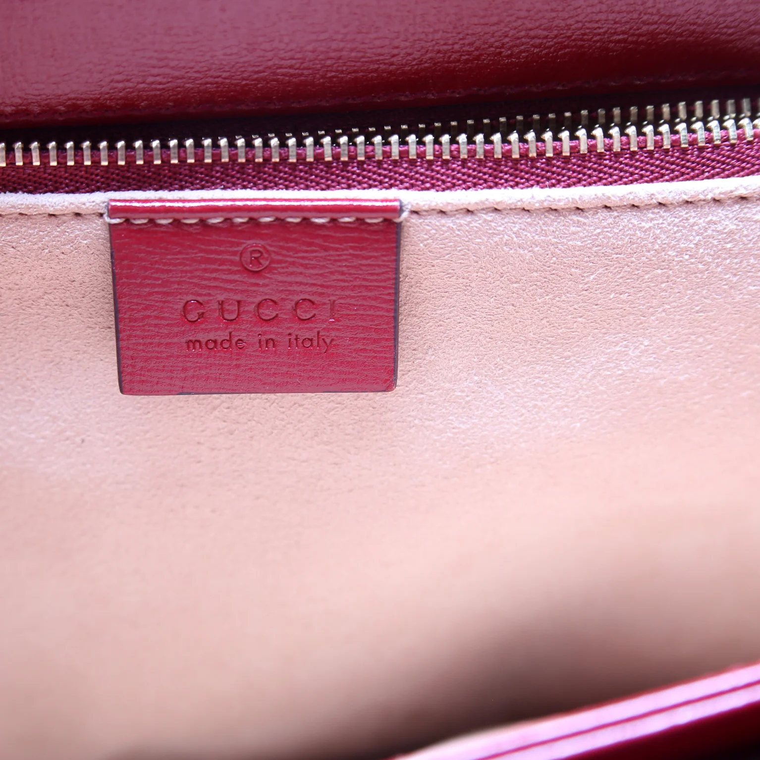 602204 Horsebit 1955 Shoulder Bag Red - Image 10