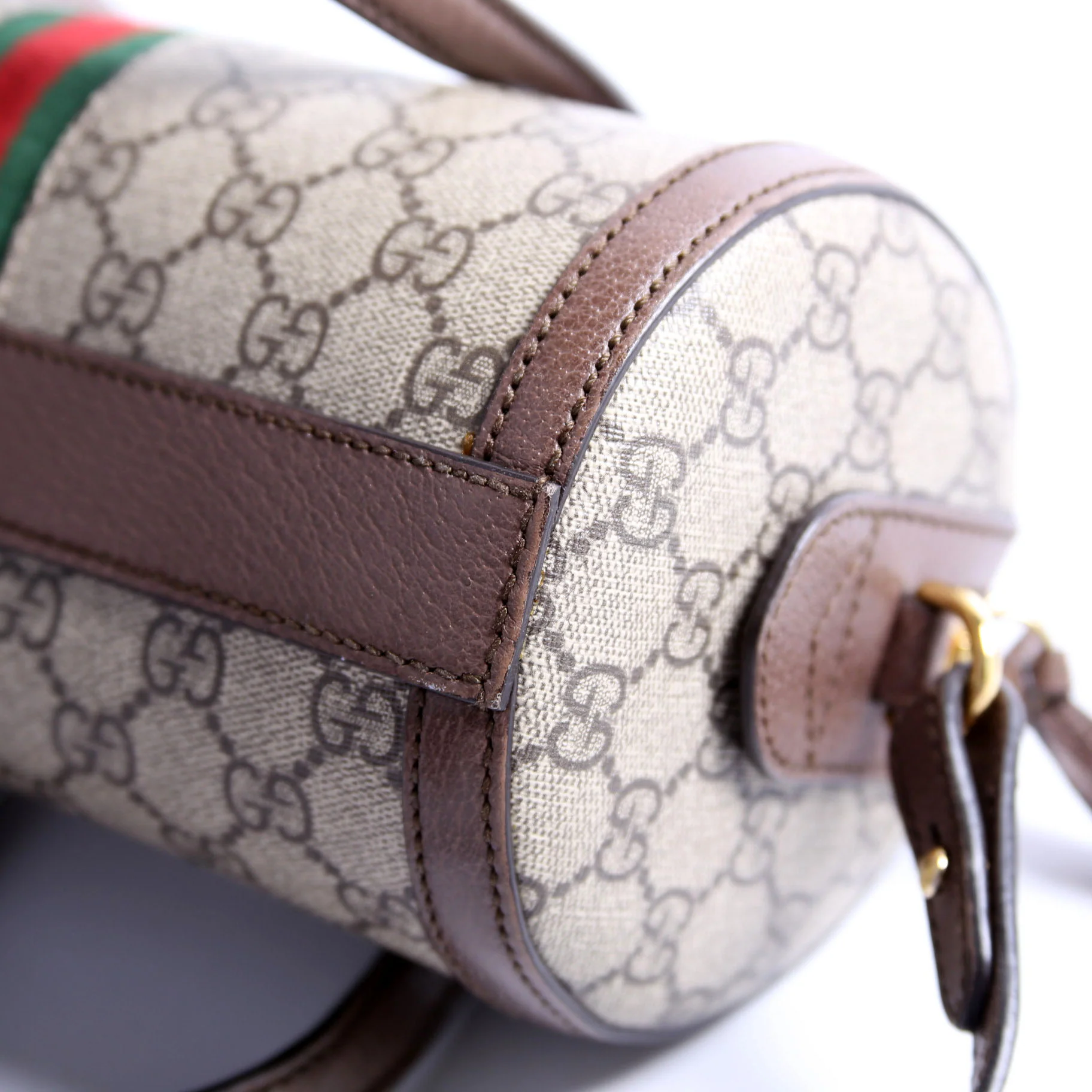 602577 Ophidia GG Boston Bag Small Brown - Image 5