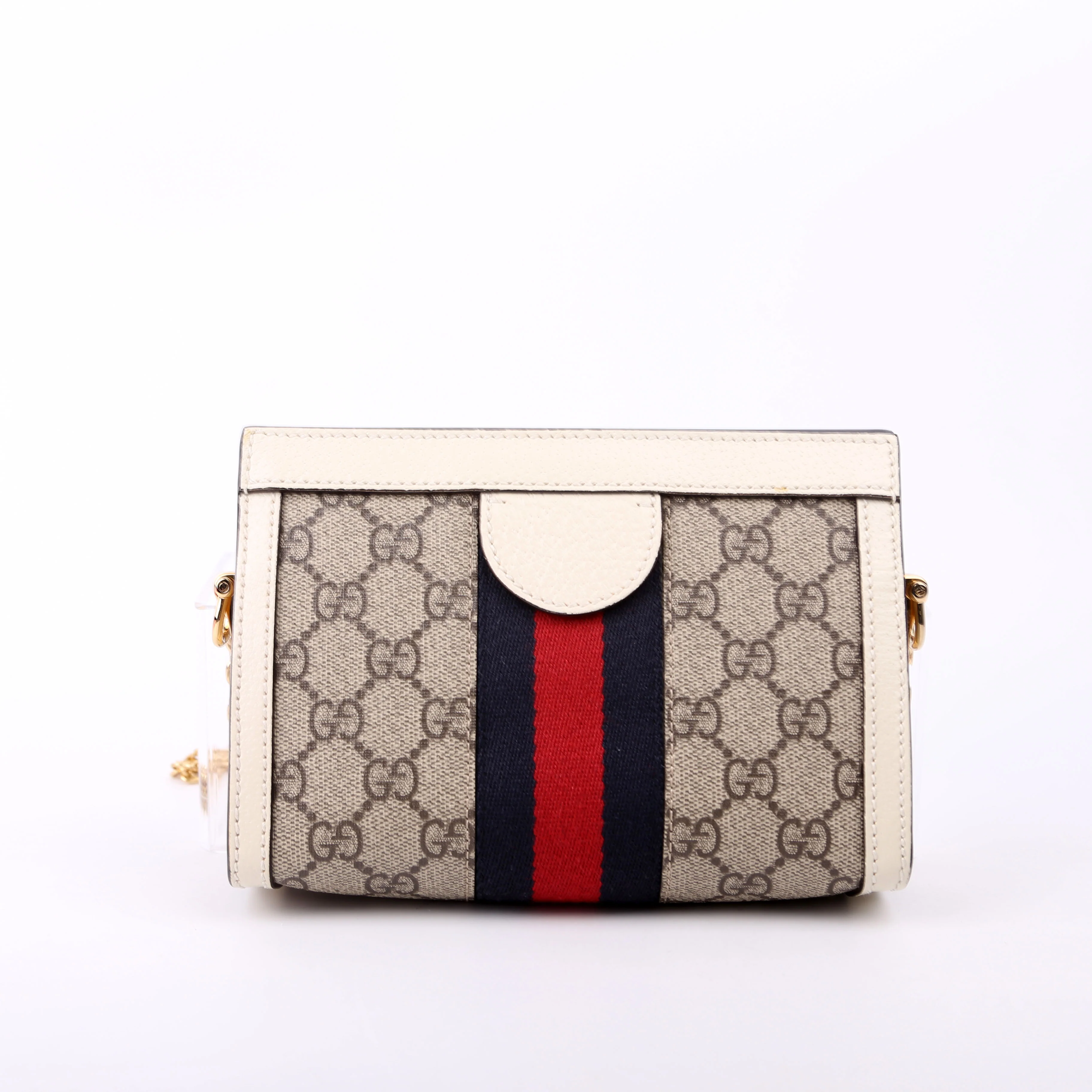602676 GG Supreme Ophidia Mini Chain White - Image 3