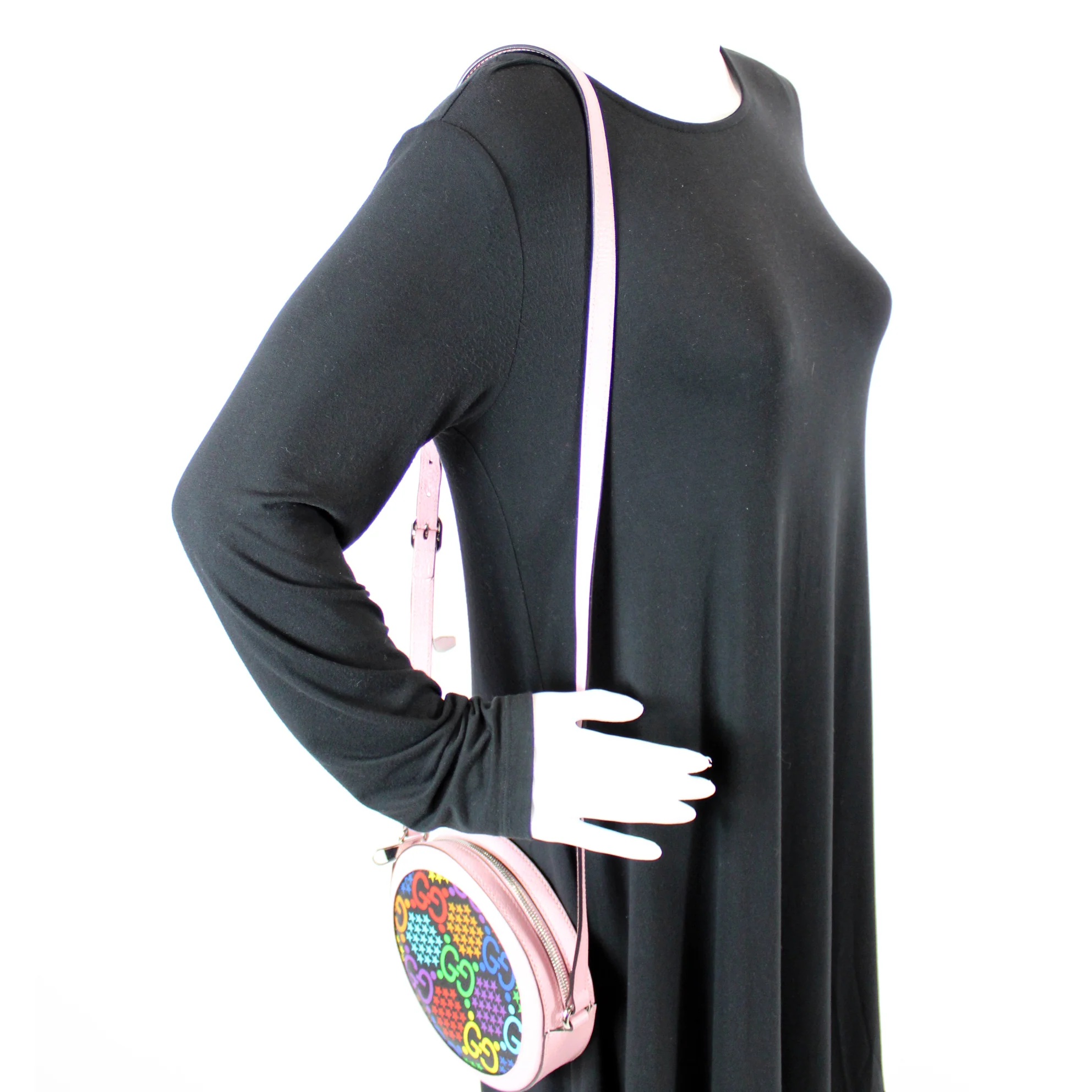 603938 GG Psychedelic Round Shoulder Bag - Image 10