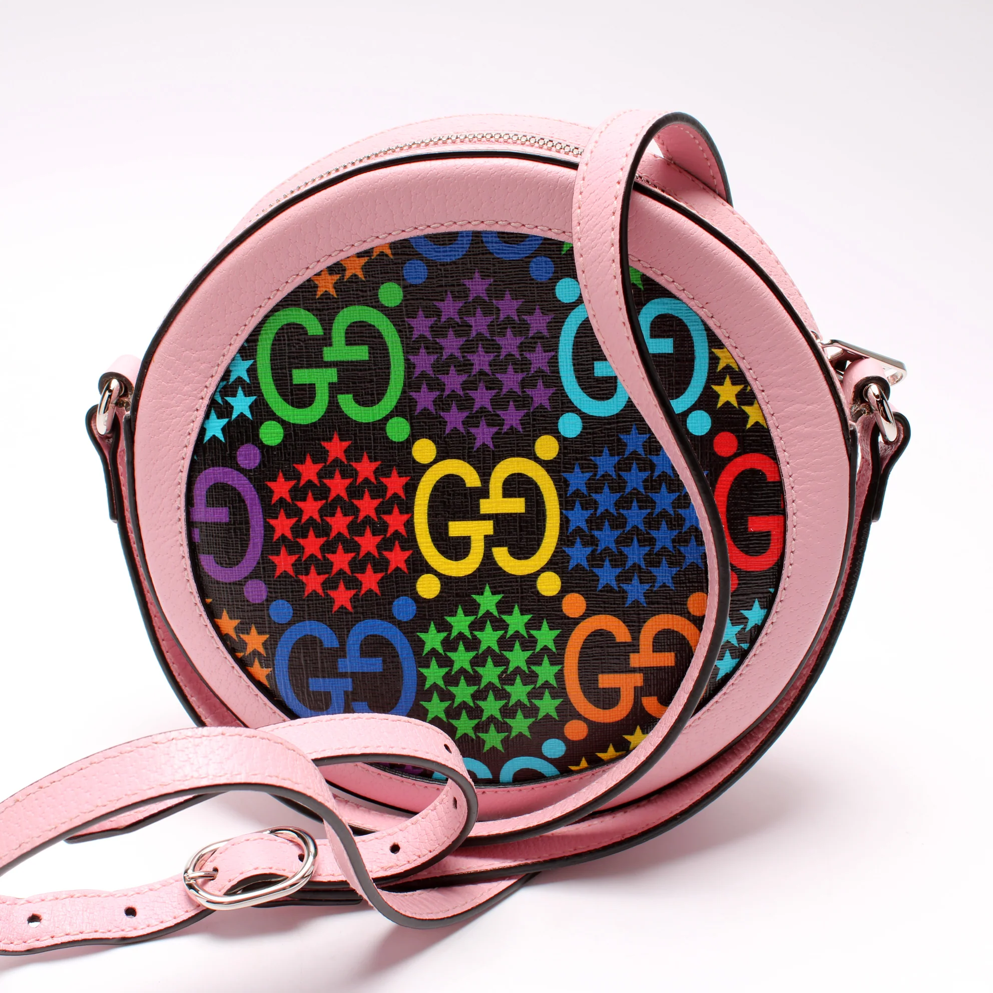 603938 GG Psychedelic Round Shoulder Bag - Image 3