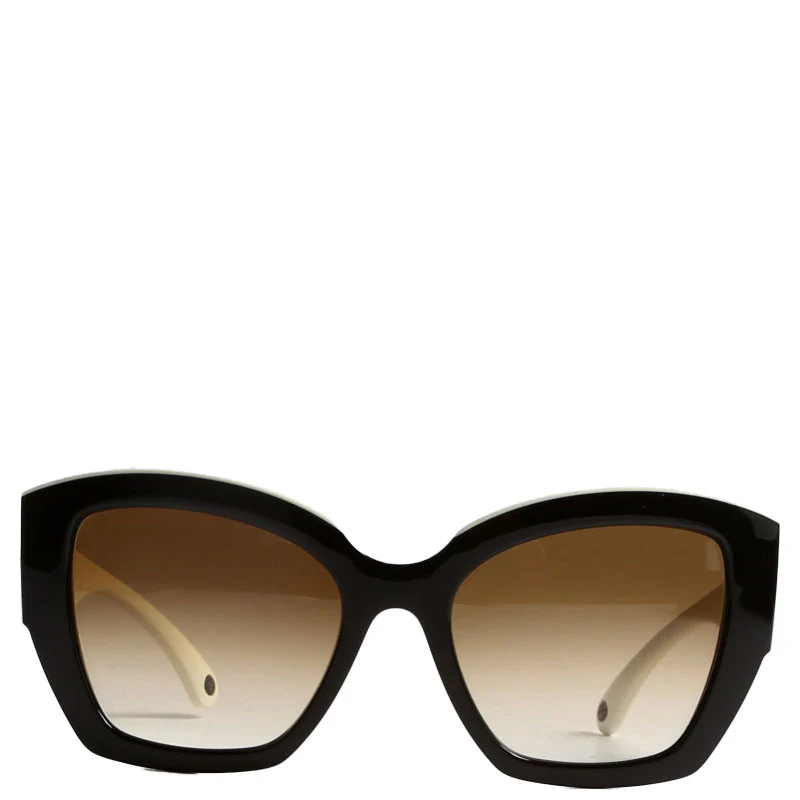 6058 CC Acetate Sunglasses Black/White