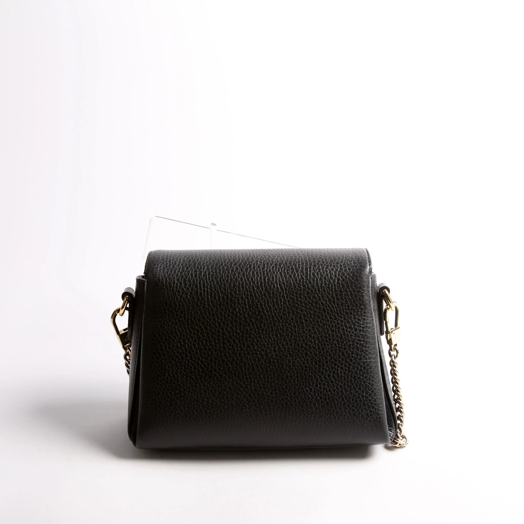 607720 Interlocking Small Crossbody Black - Image 2