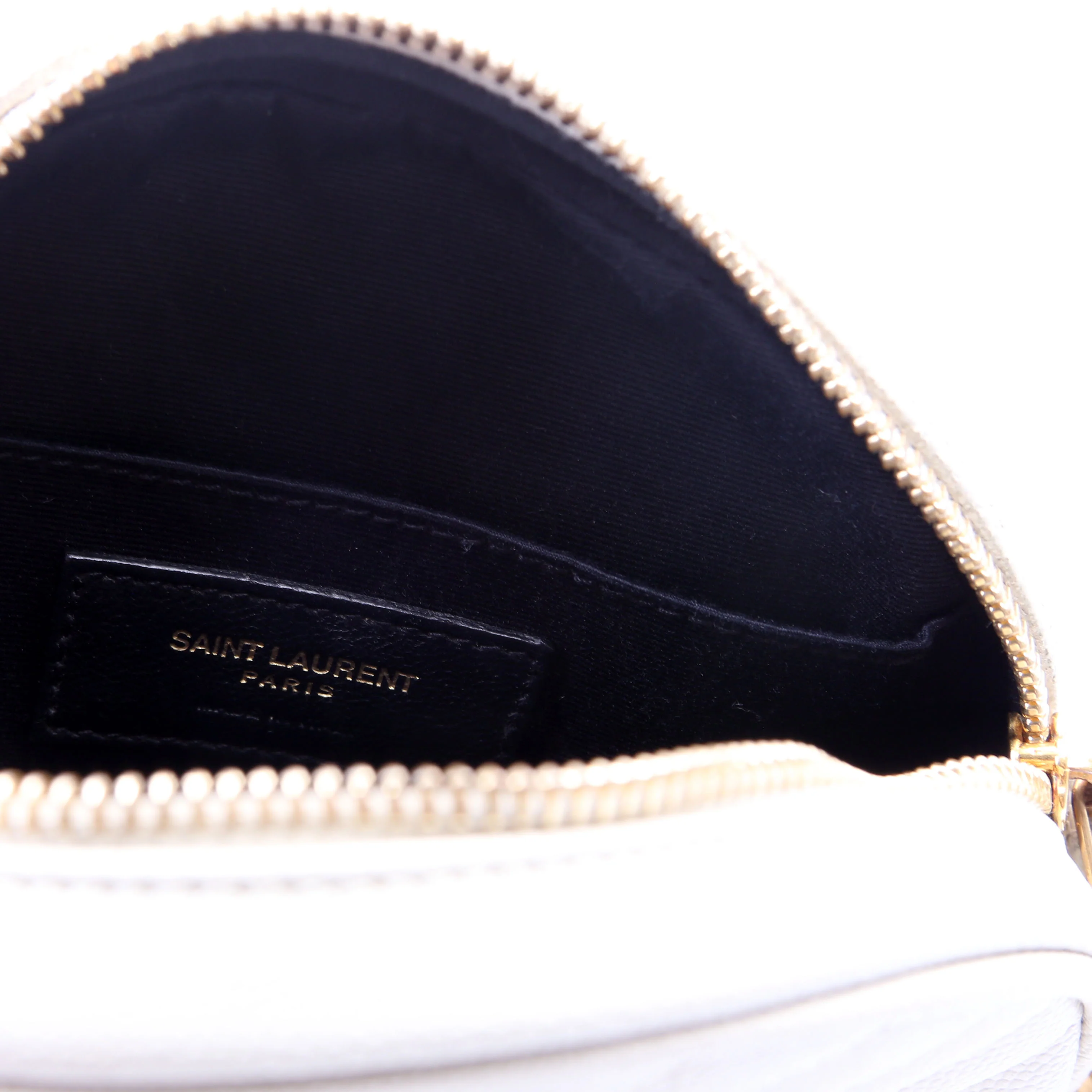 610436 Grain De Poudre Round Camera Bag Cream - Image 8