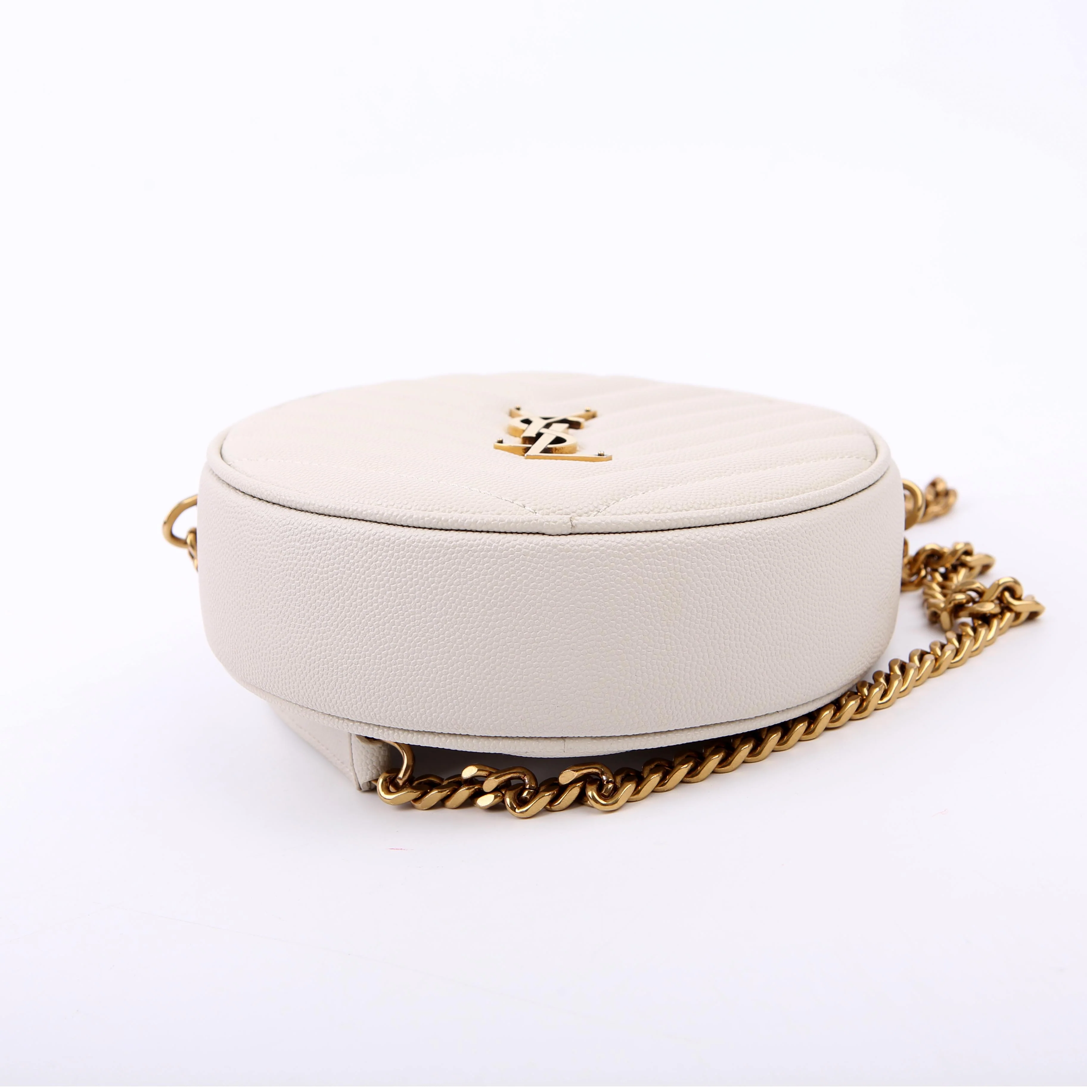 610436 Grain De Round Camera Bag White - Image 4