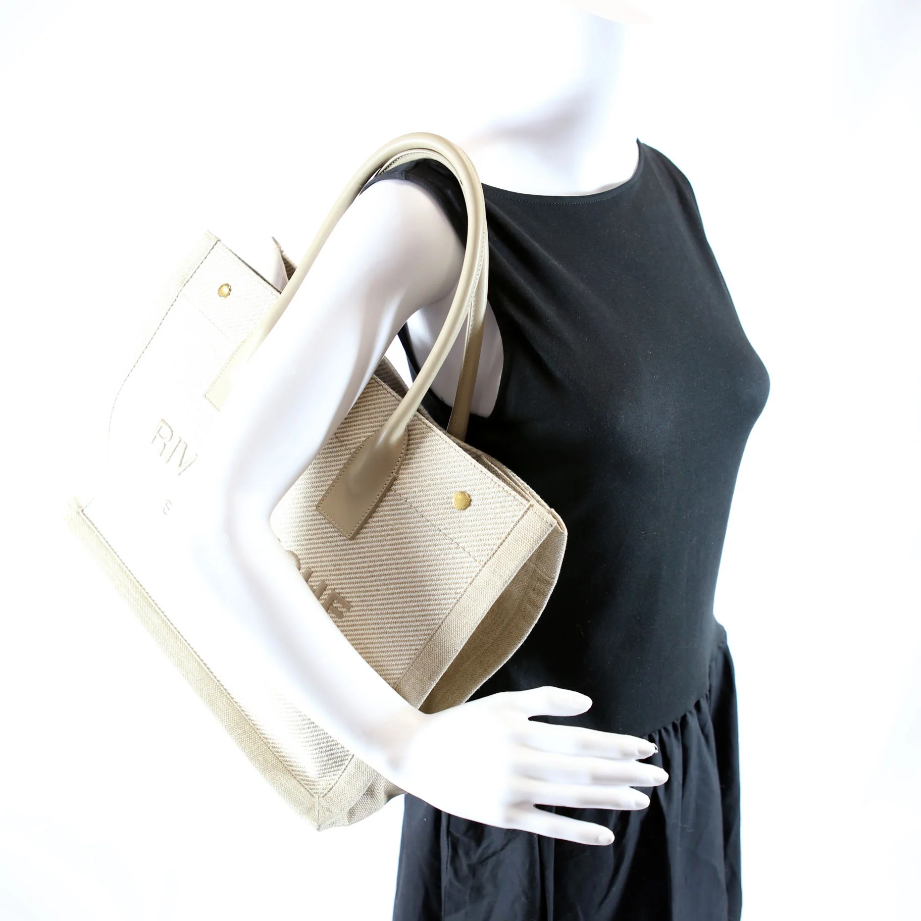 617481 Rive Gauche Tote Bag Small - Image 13