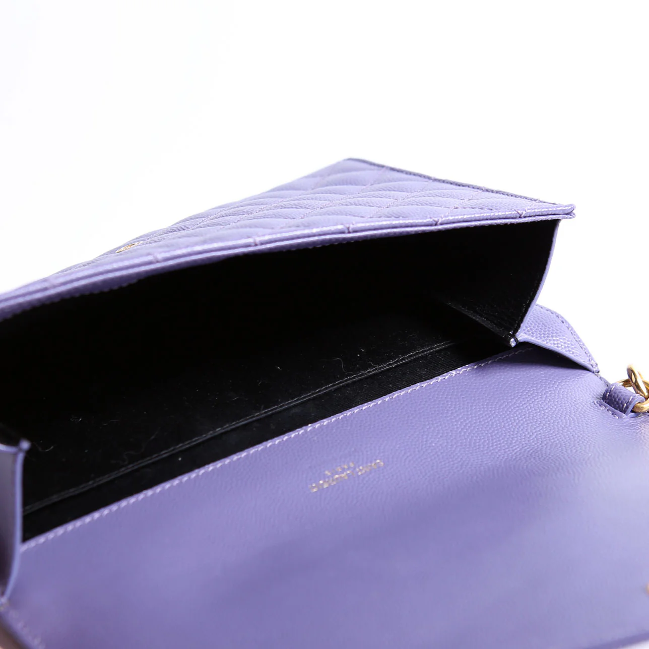 617662 Grain De Poudre Envelope Clutch Purple - Image 12