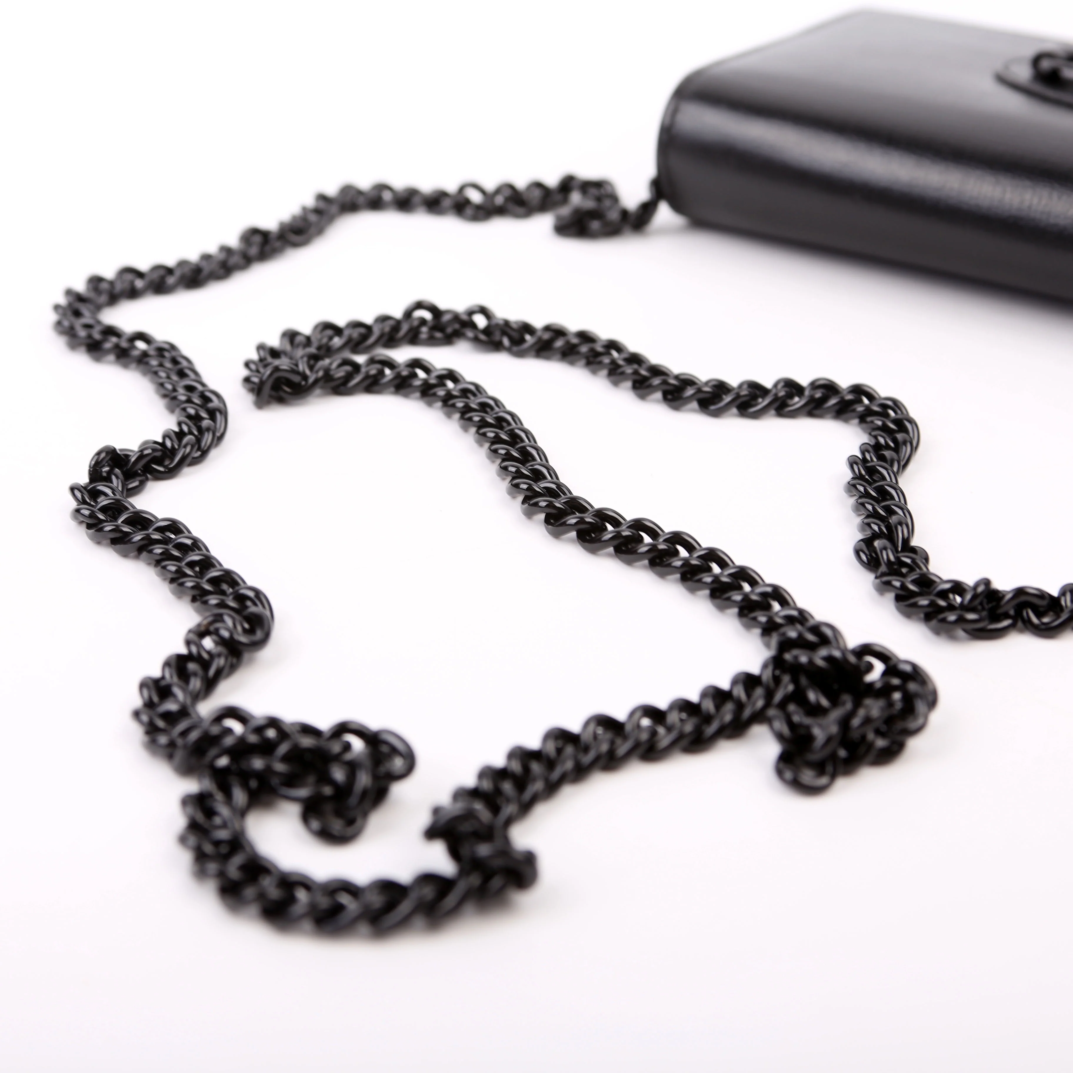 621892 Horsebit 1955 Wallet W/ Chain Black - Image 9