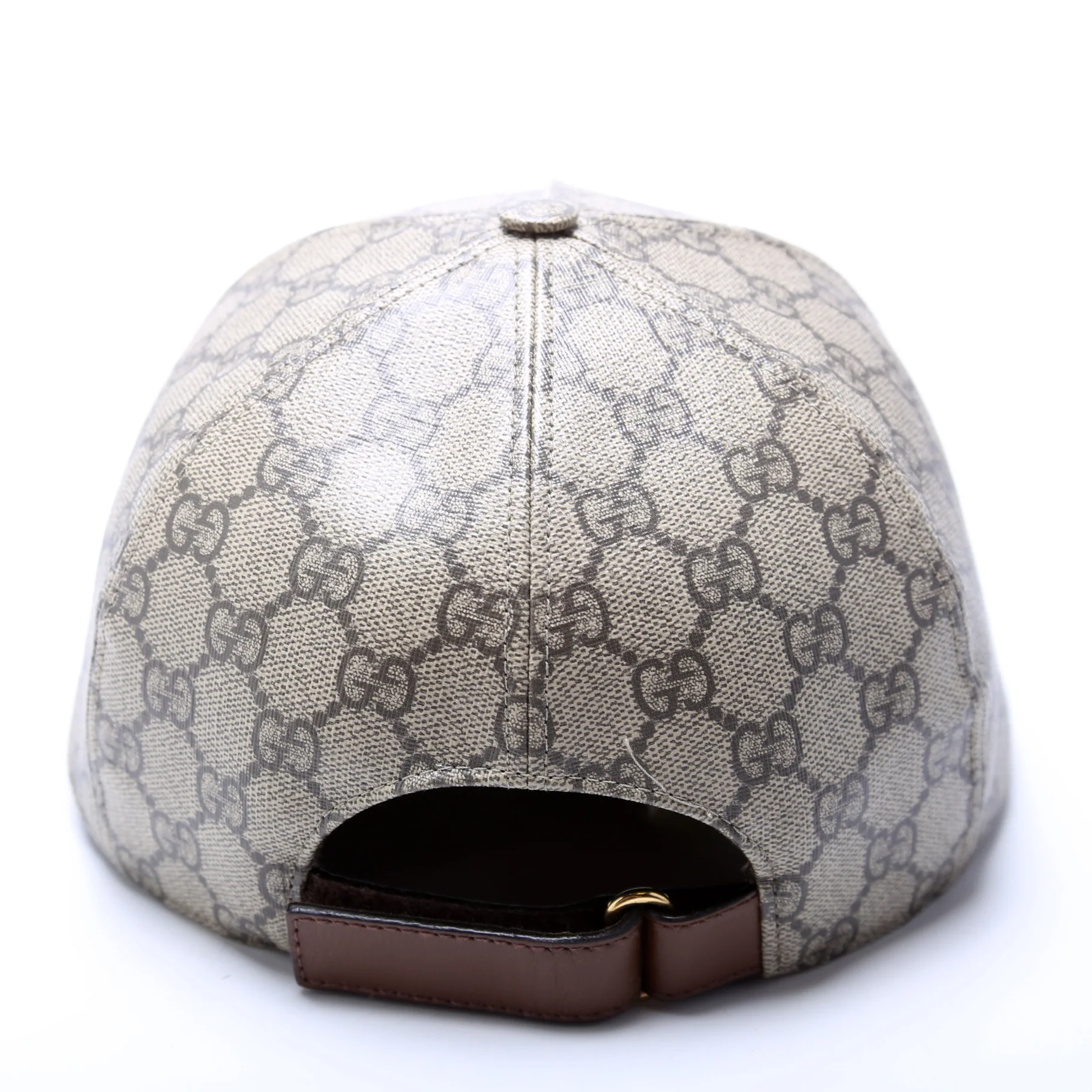 624478 GG Supreme 'Boutique' Baseball Hat XL Brown - Image 3