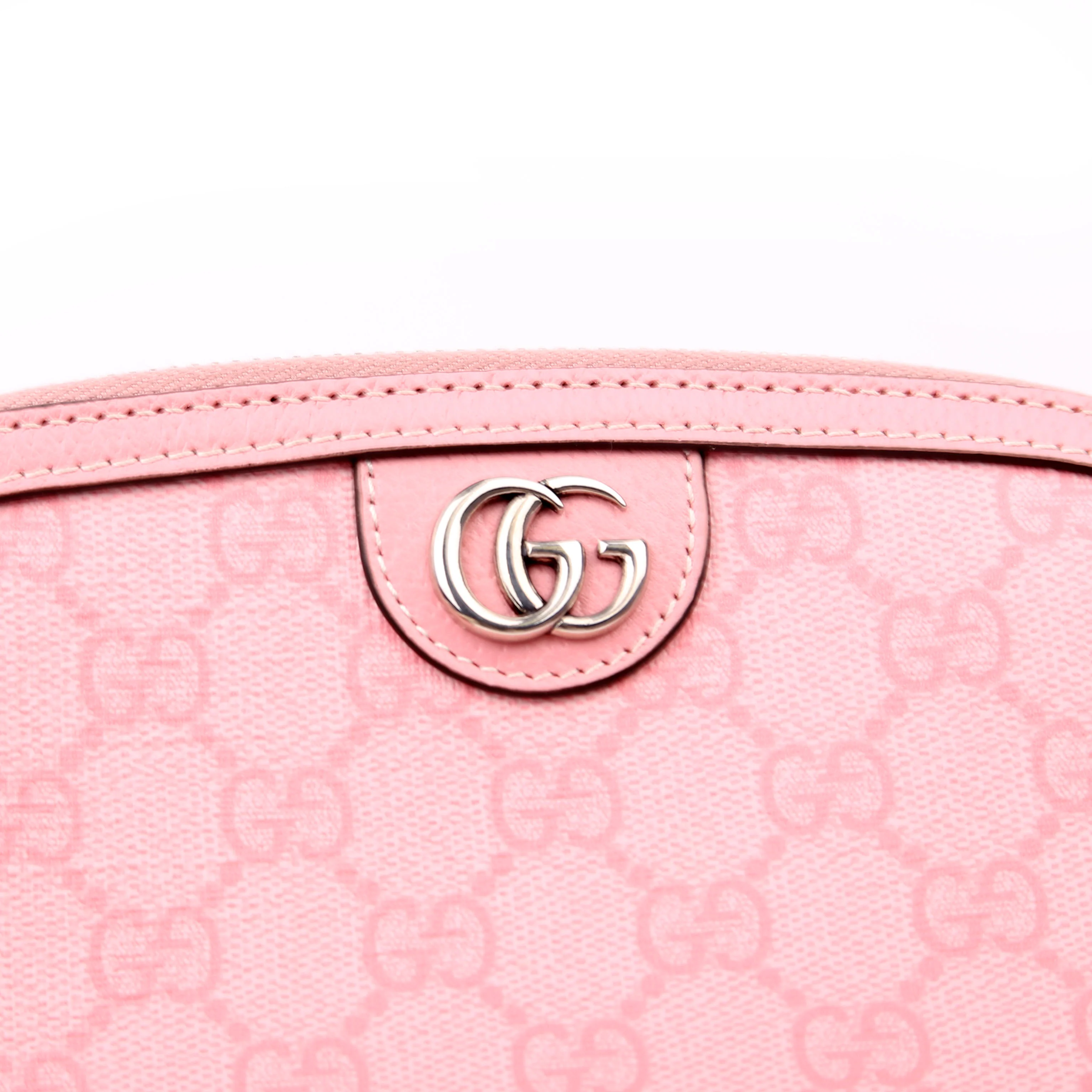 625551 Ophidia GG Supreme Large Cosmetic Case Pink - Image 8
