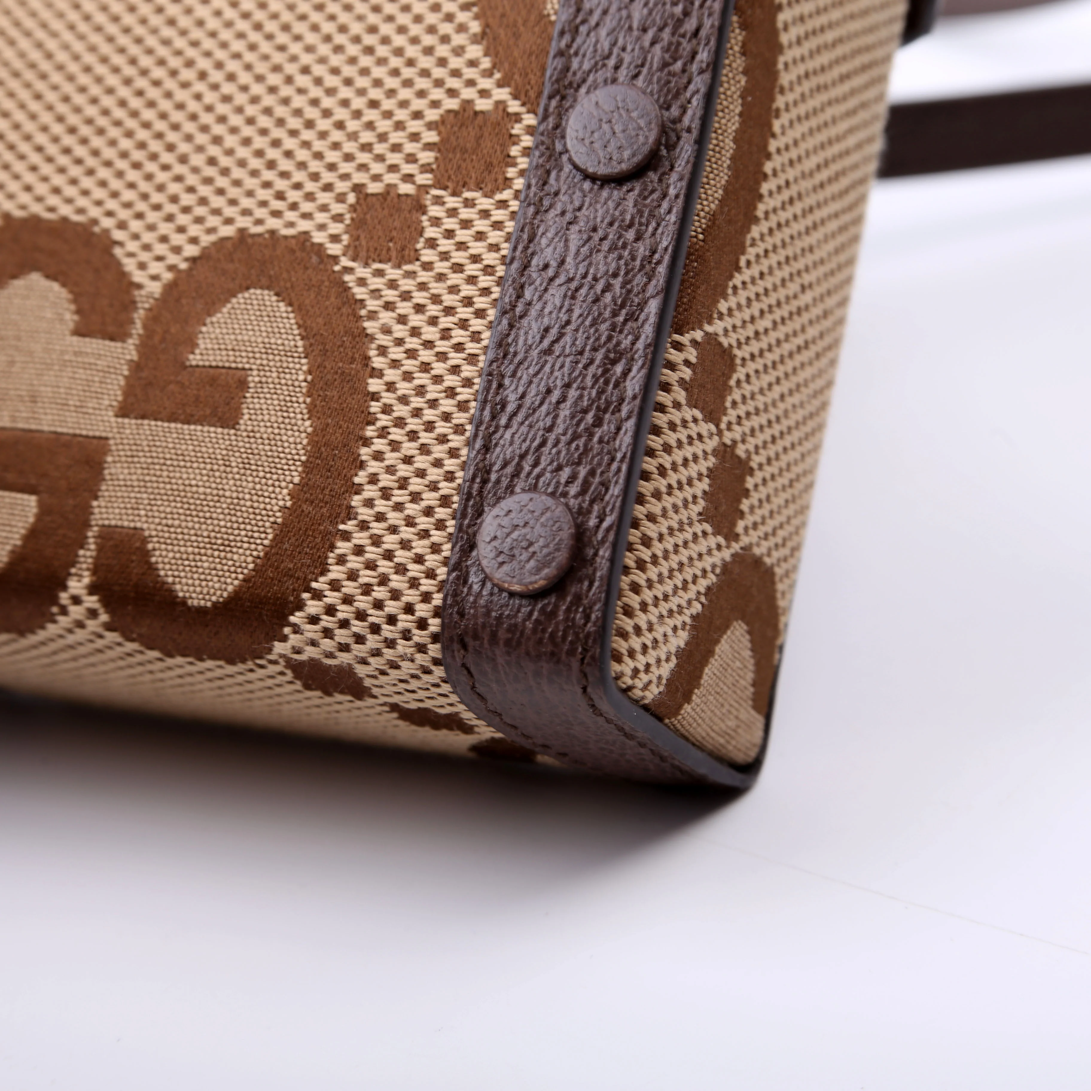 625615 Horsebit 1955 Jumbo GG Canvas Mini Bag - Image 10