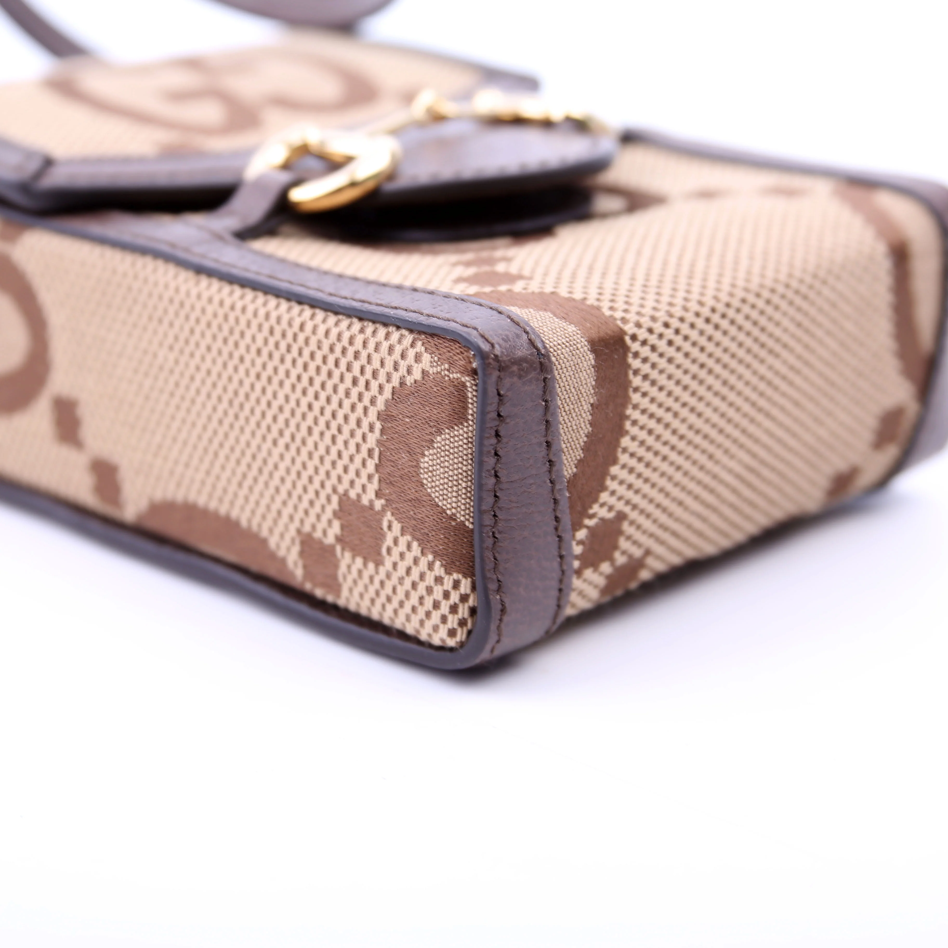 625615 Horsebit 1955 Jumbo GG Canvas Mini Bag - Image 6