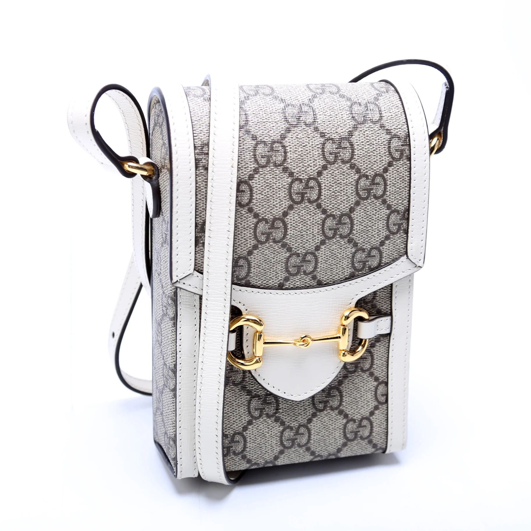 625615 Horsebot 1955 GG Supreme Mini Bag White - Image 2