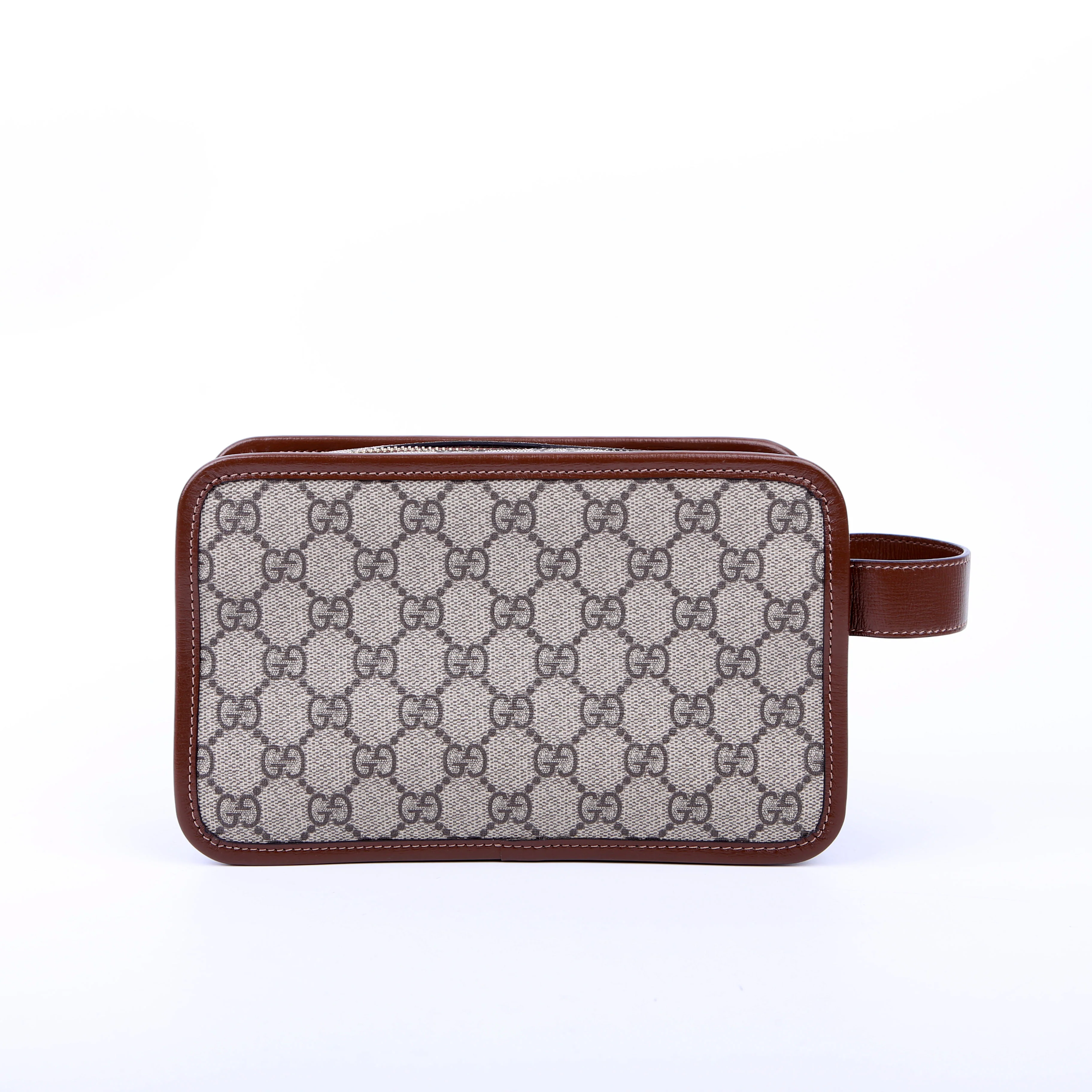 625764 GG Supreme Travel Pouch Brown - Image 3