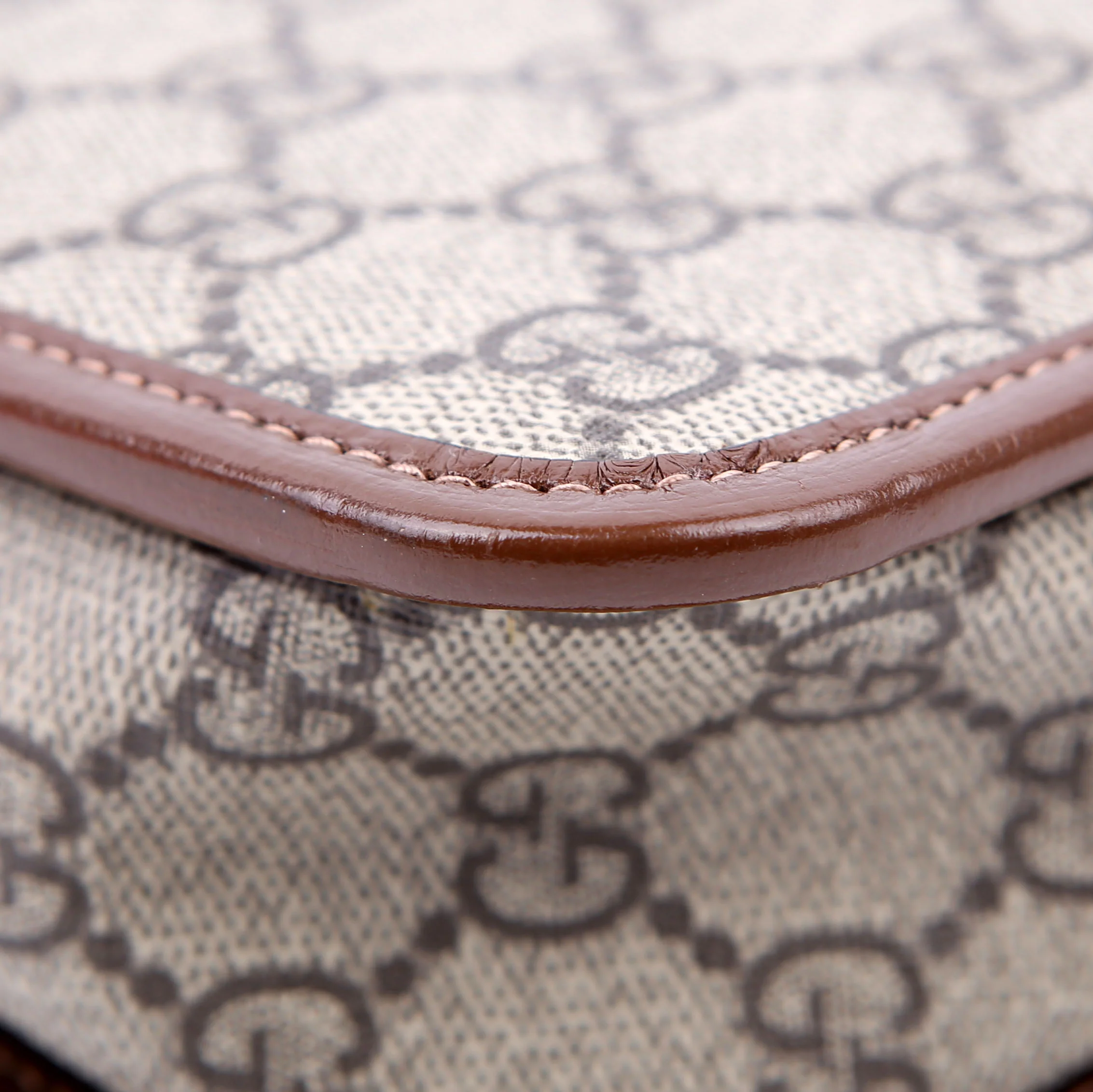 625764 GG Supreme Travel Pouch Brown - Image 6