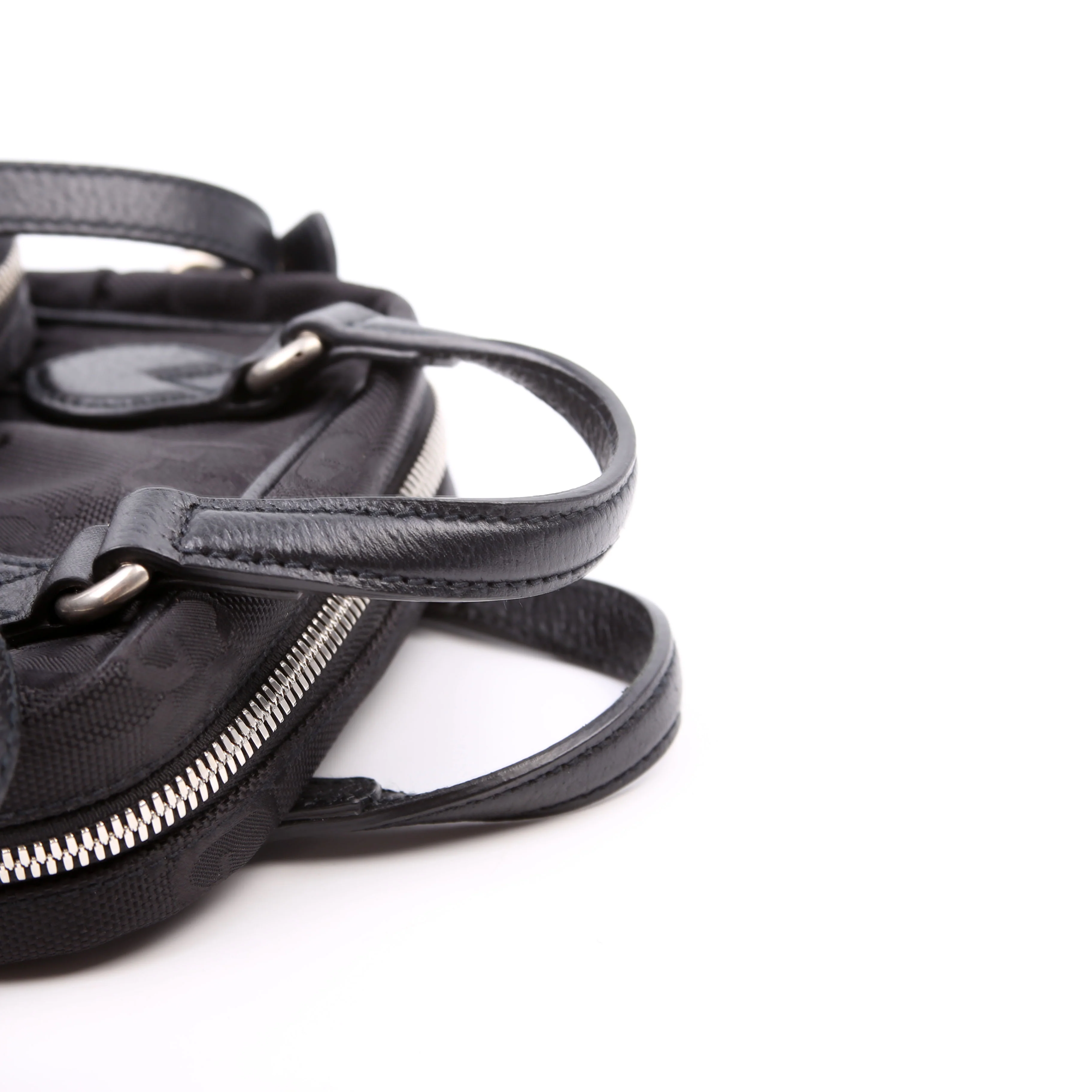 625850 GG Nylon Off the Grid Shoulder Bag Black - Image 9