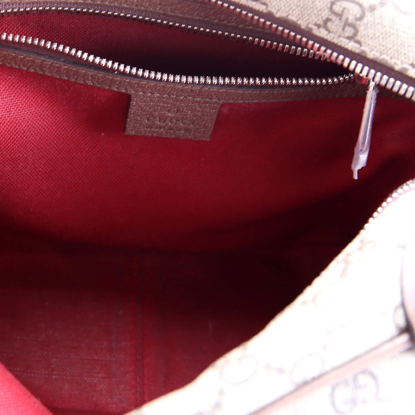 626363 GG Supreme Square Messenger Bag Beige/Brown - Image 10