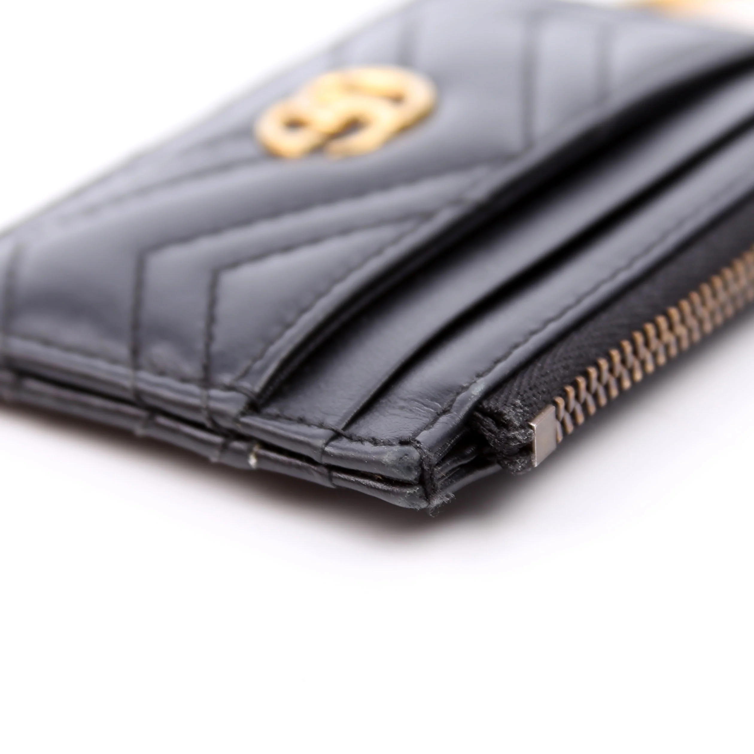 627064 Marmont Keychain Wallet Black - Image 8