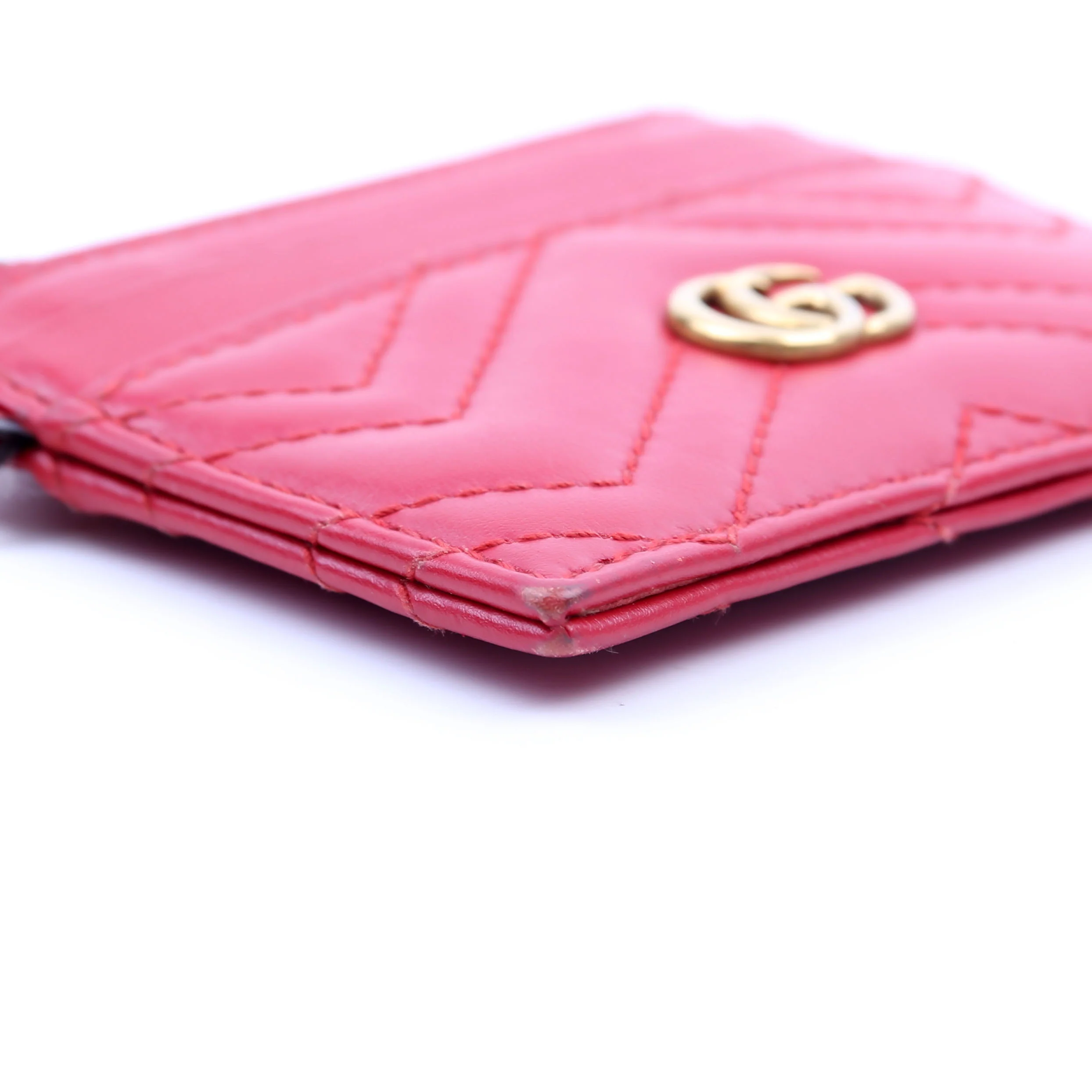 627064 Marmont Keychain Wallet Red - Image 6
