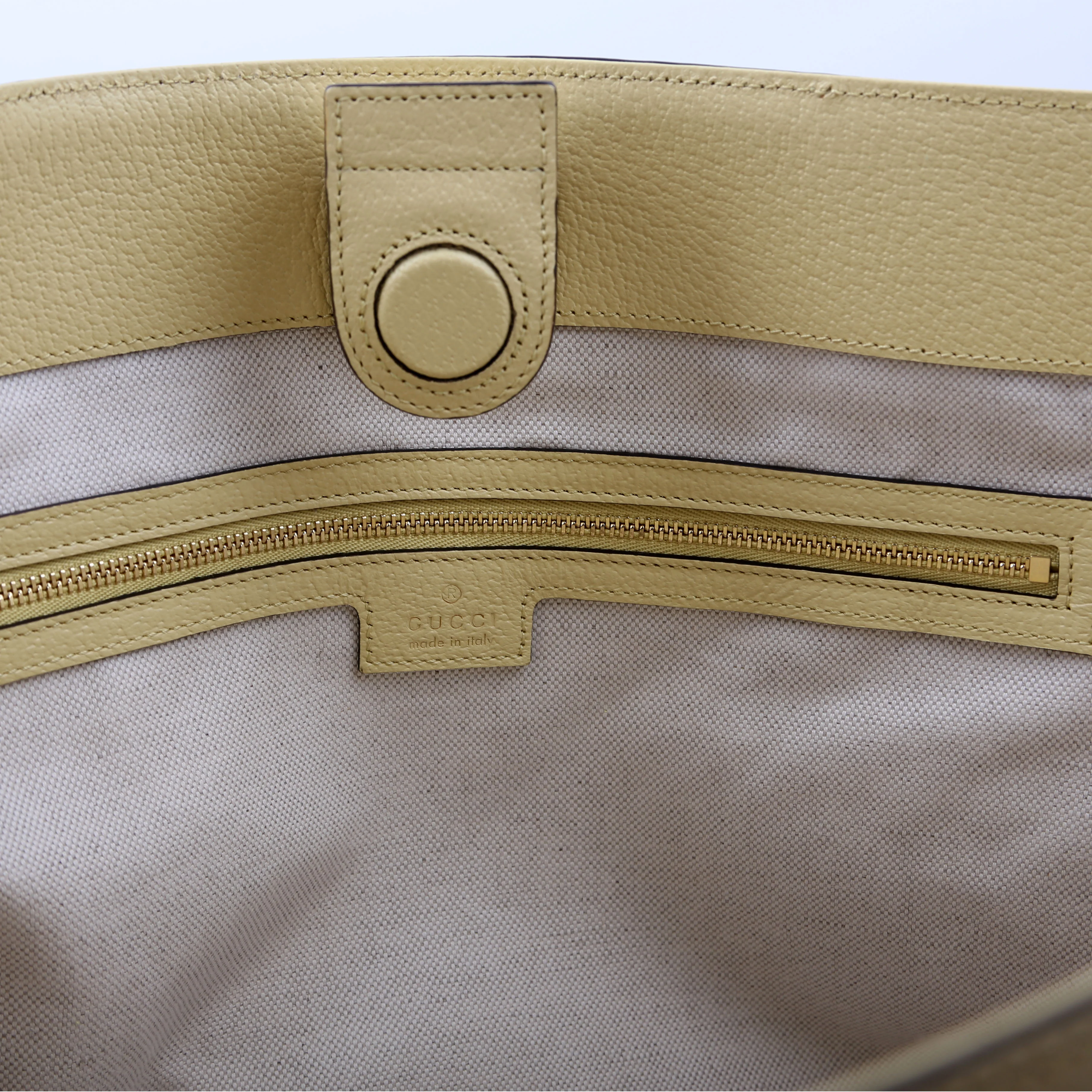 631685 Jumbo GG Ophidia Tote Yellow - Image 11