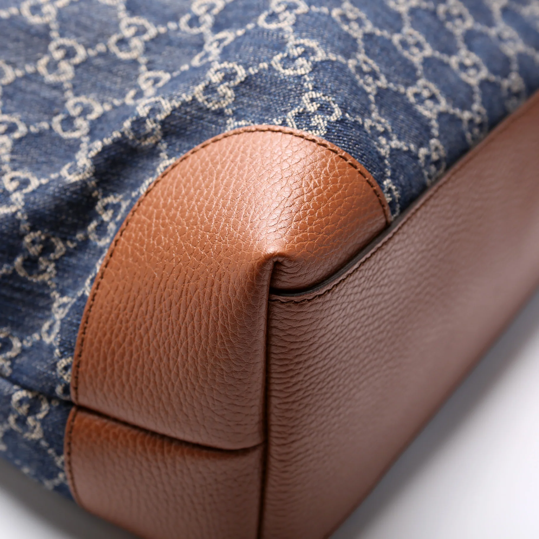 631685 Ophidia GG Denim Tote - Image 5