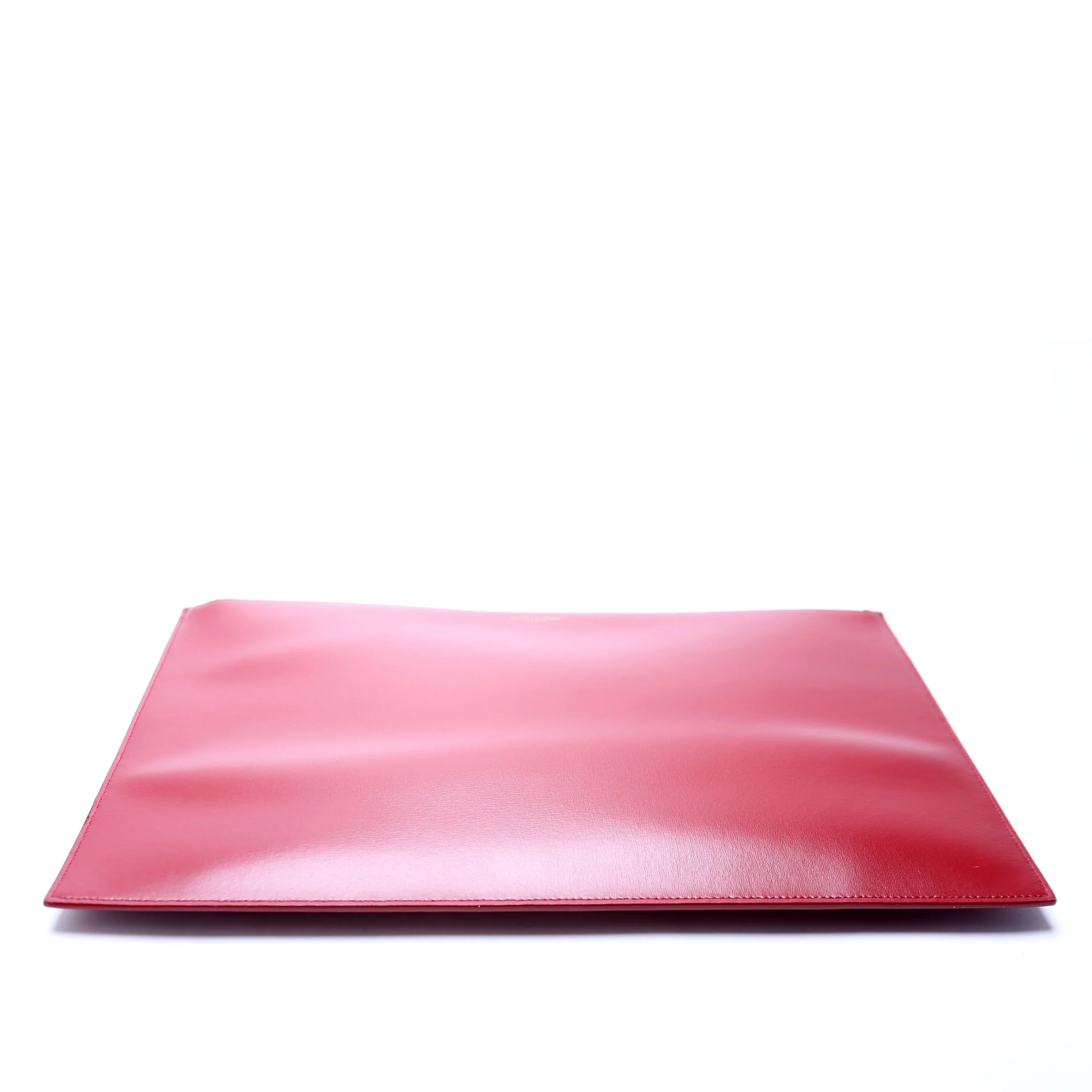 635100 Zip Clutch Large Smooth Leather - Image 4