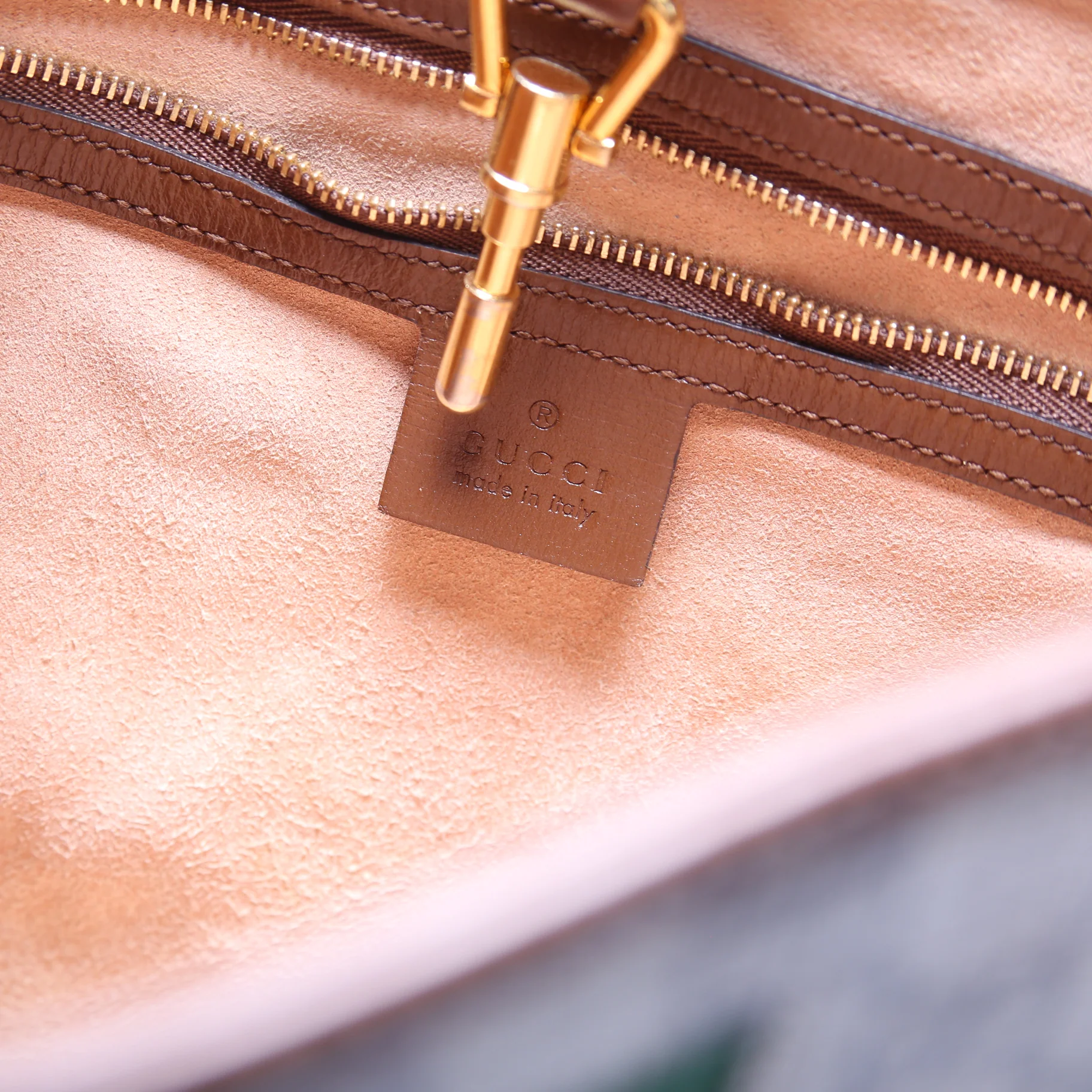 636710 Jackie 1961 GG Supreme Medium Hobo Bag Brown - Image 13