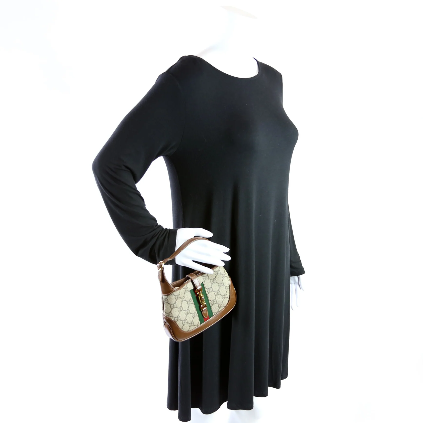 637092 Jackie 1961 Mini Hobo Brown - Image 12