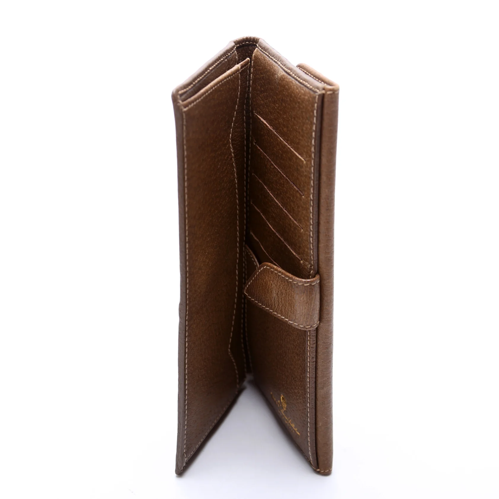 64-03-110 GG Supreme Flap Wallet Vintage Brown - Image 6