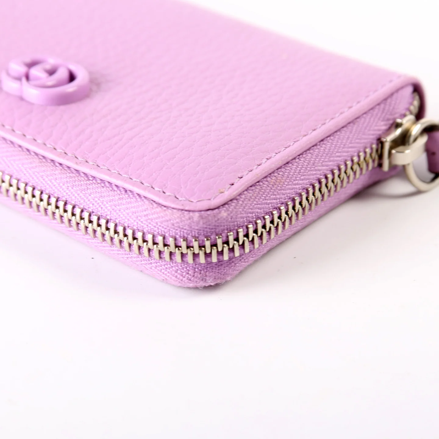 644412 Marmont Monochrome Card Case Purple - Image 9