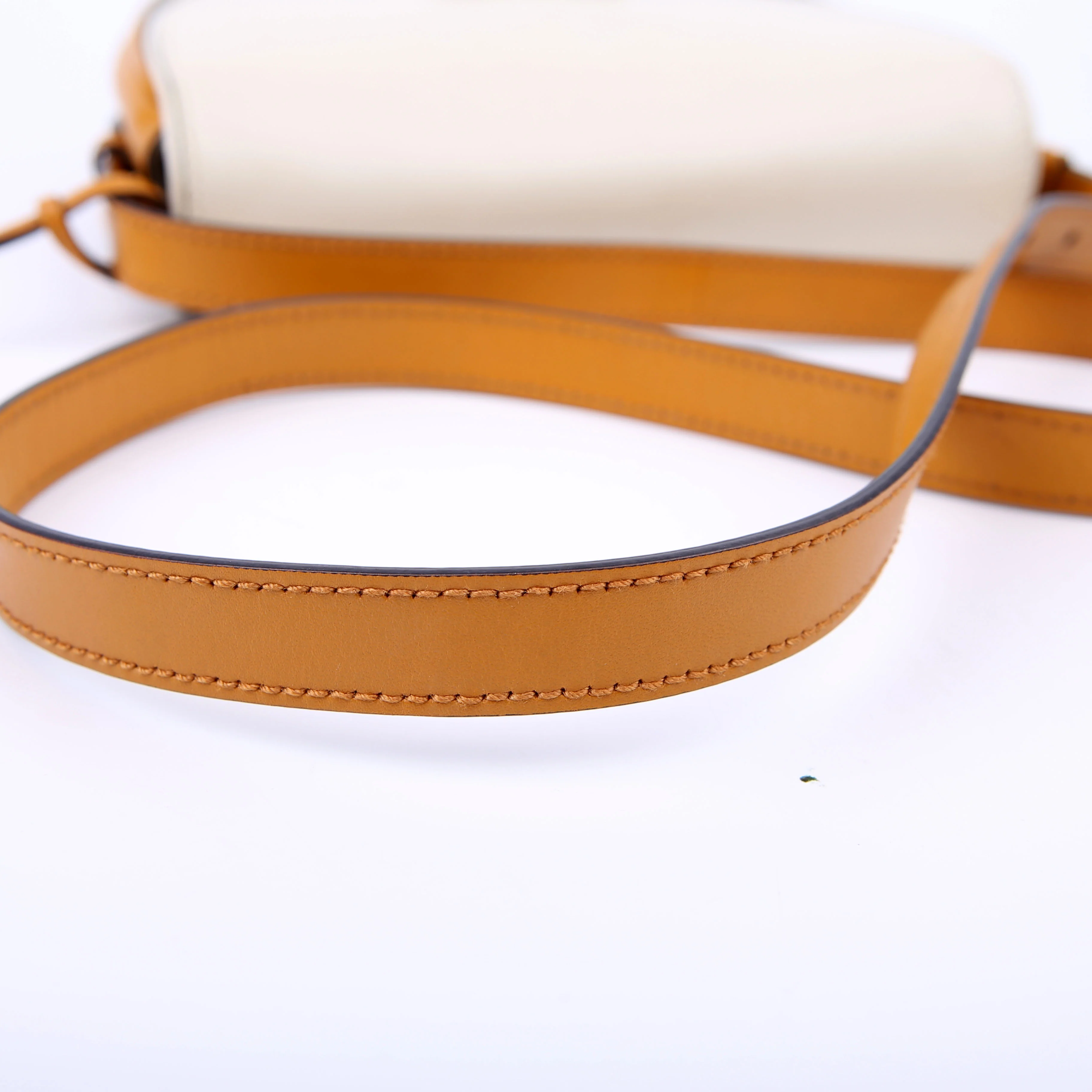 644524 Padlock GG Supreme Small Messenger Cream/Yellow - Image 10