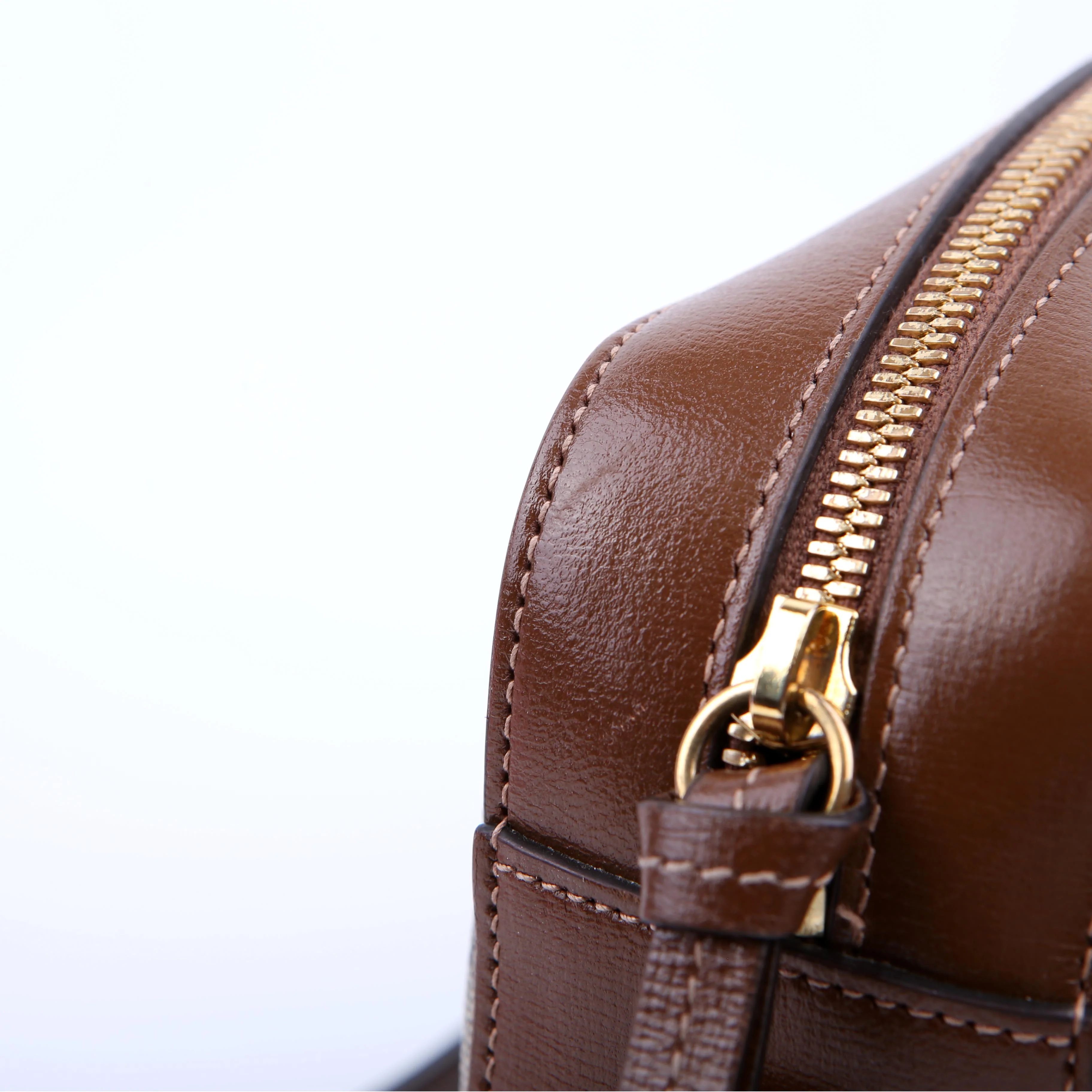 645454 Horsebit 1955 Small Crossbody Brown - Image 9