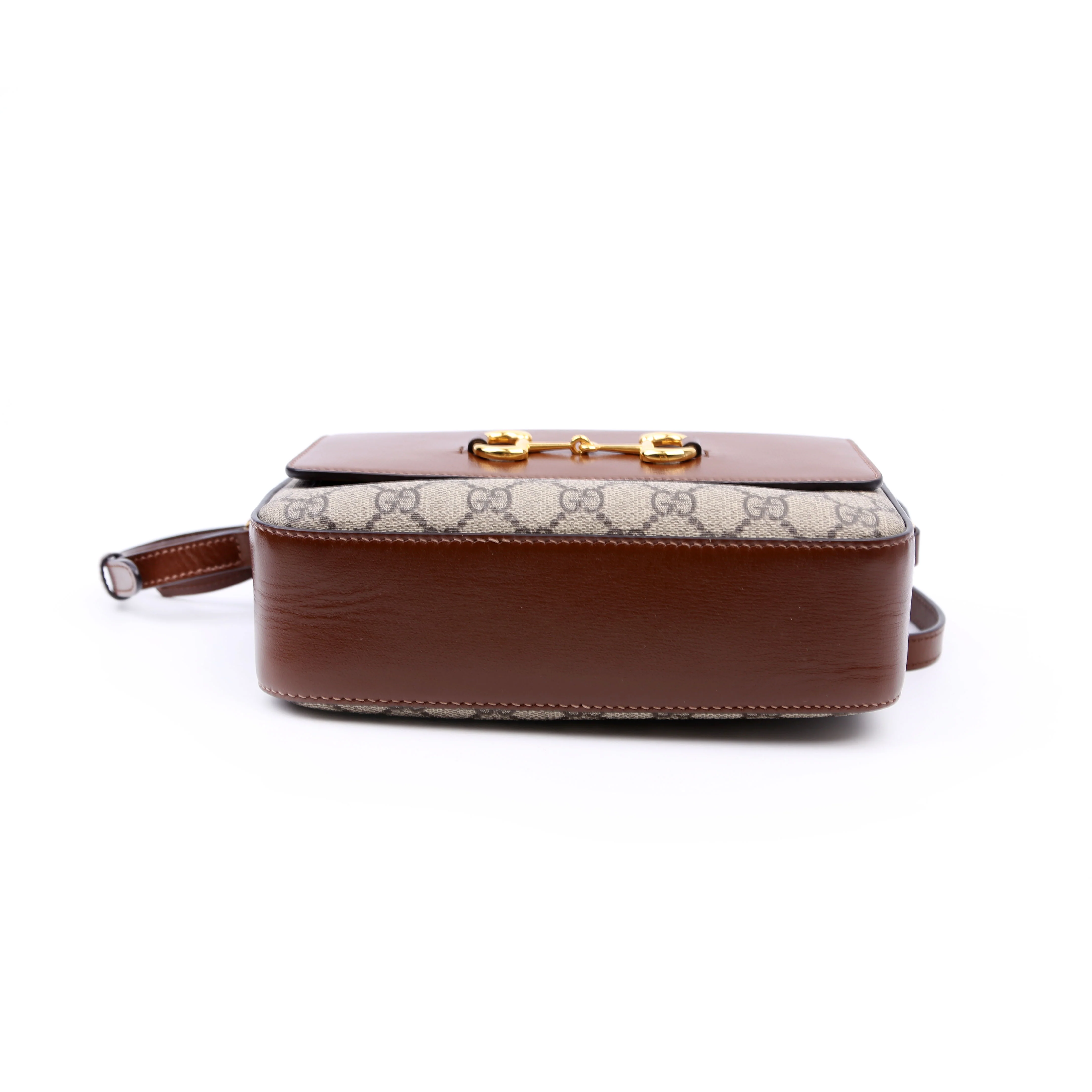 645454 Horsebit 1955 Small Crossbody Brown - Image 5