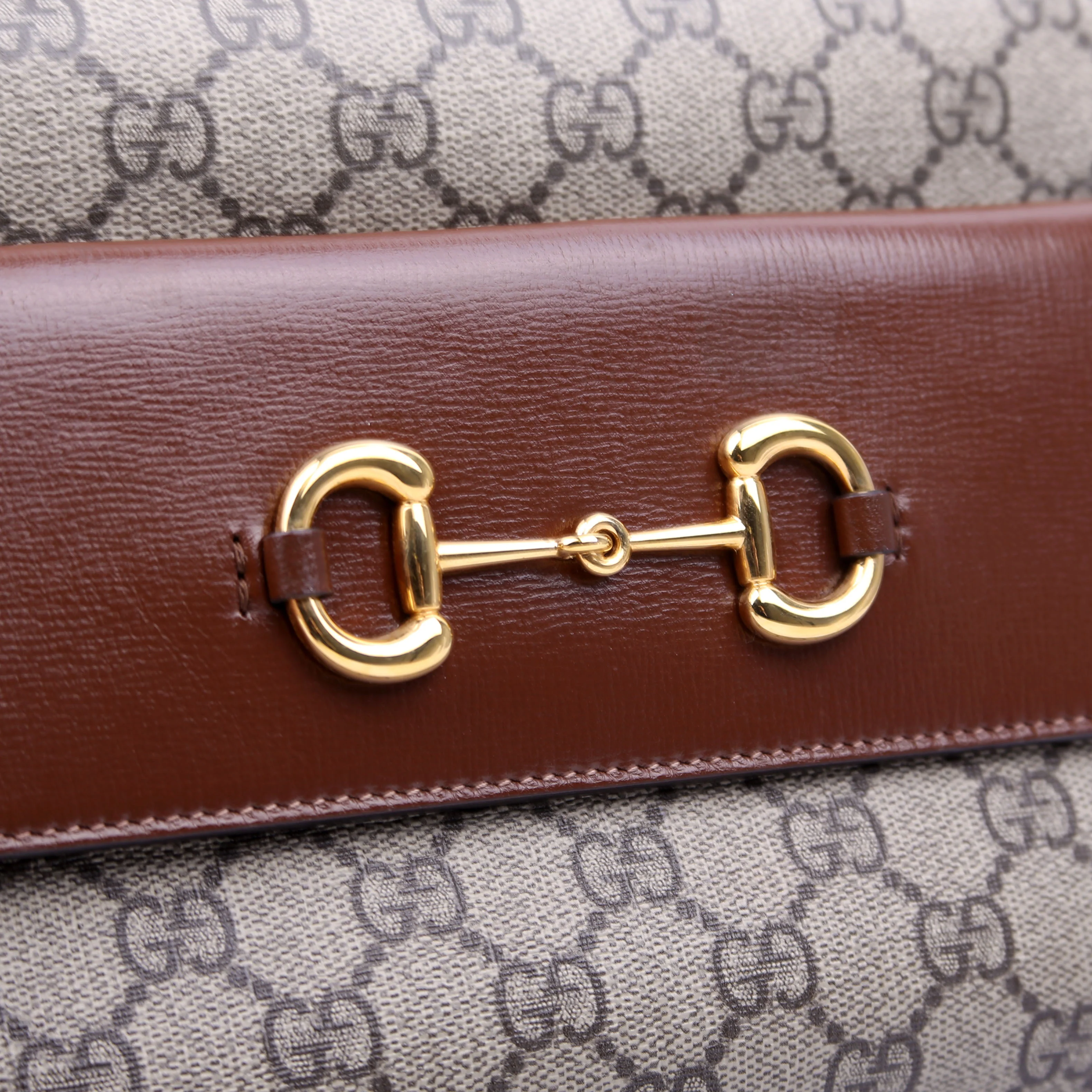 645454 Horsebit 1955 Small Crossbody Brown - Image 8