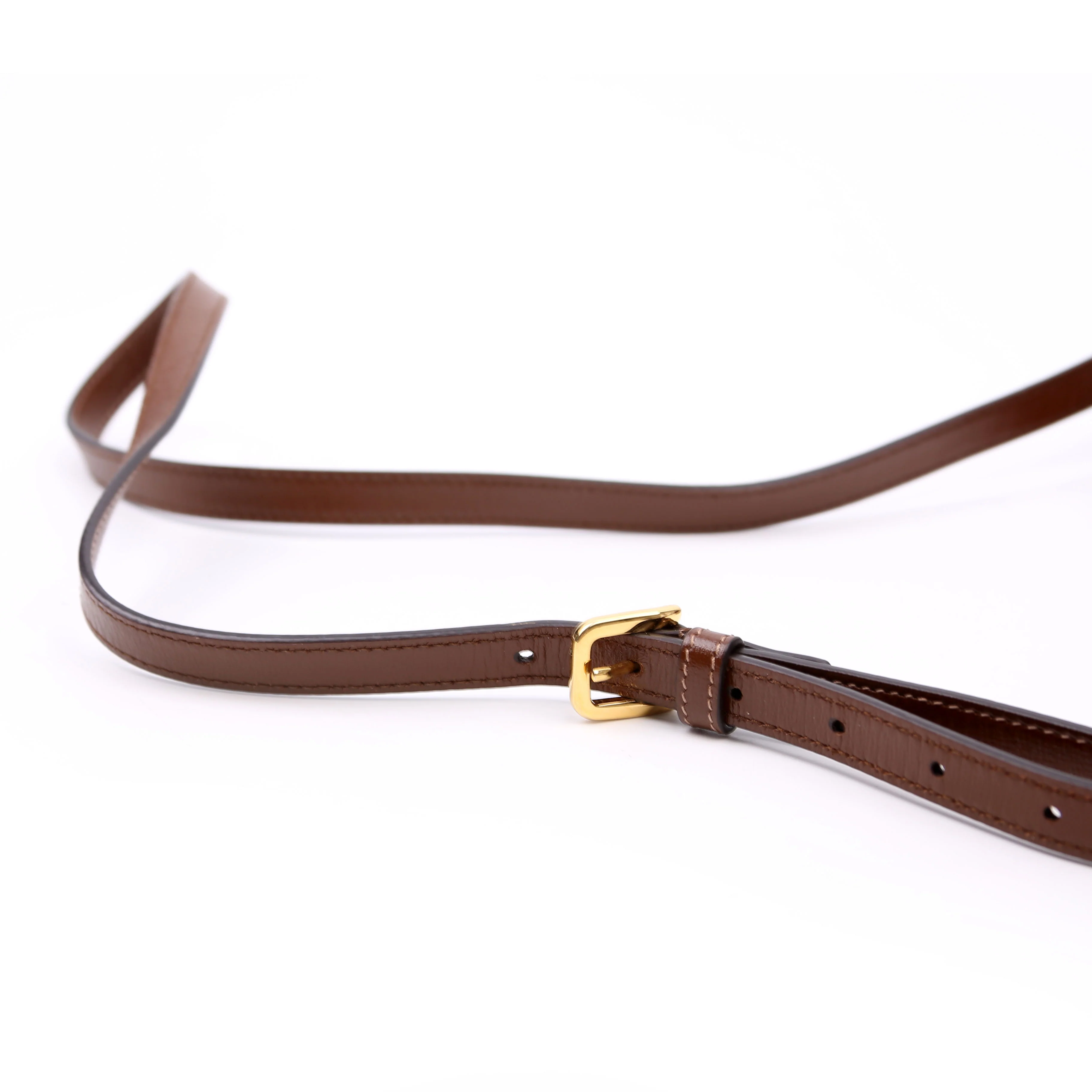 645454 Horsebit 1955 Small Crossbody Brown - Image 9