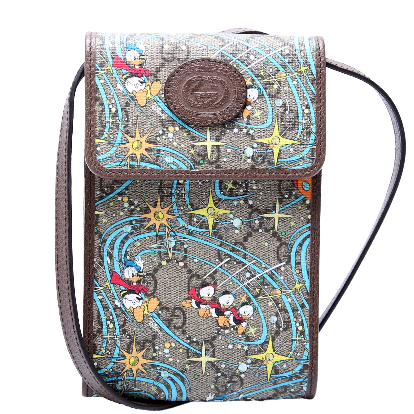 647927 X Disney GG Supreme Donald Duck Mini Crossbody