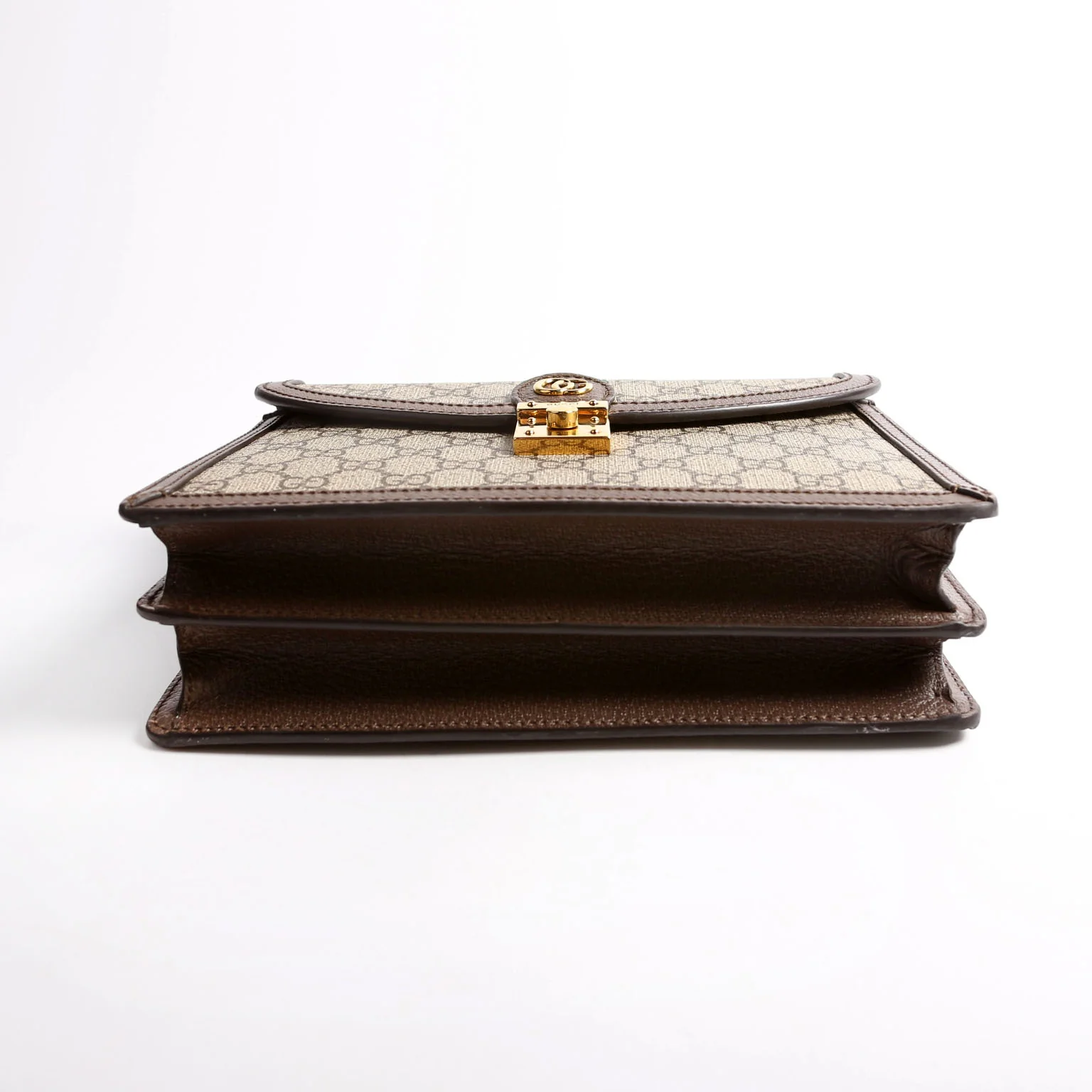 651055 GG Supreme Ophidia Small Top Handle Bag Brown - Image 5