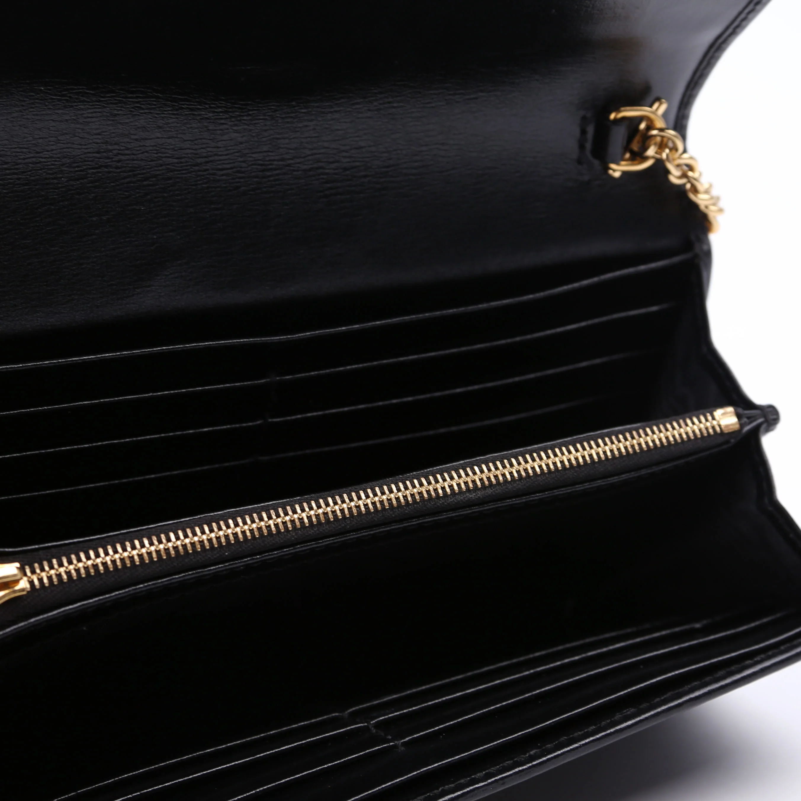 652681 Jackie 1961 Chain Wallet Black - Image 12