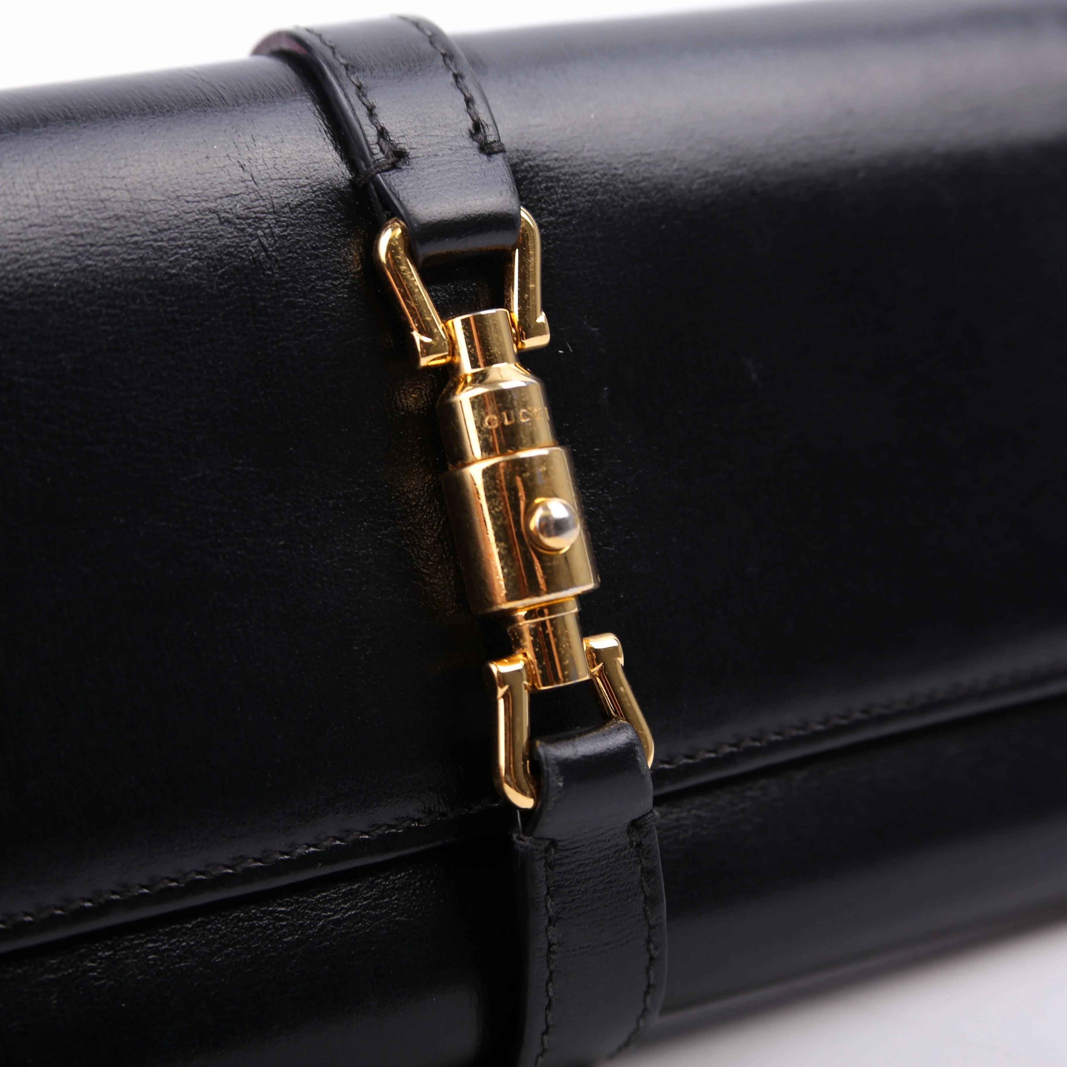 652681 Jackie 1961 Chain Wallet Black - Image 7