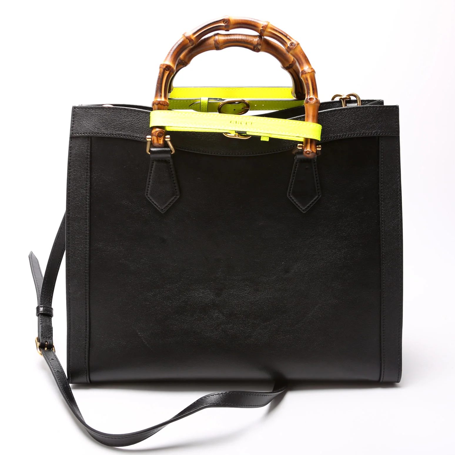 655658 Diana Medium Tote Black - Image 3