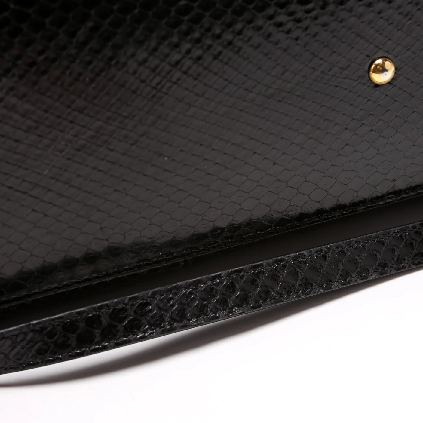 655658 Diana Python Medium Tote Black - Image 7
