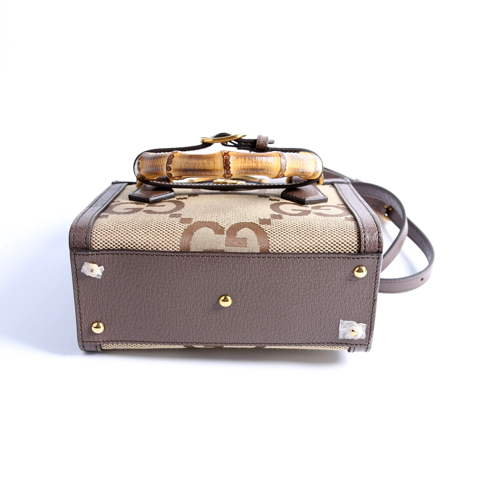 655661 Jumbo GG Canvas Diana Mini Tote Bag - Image 5