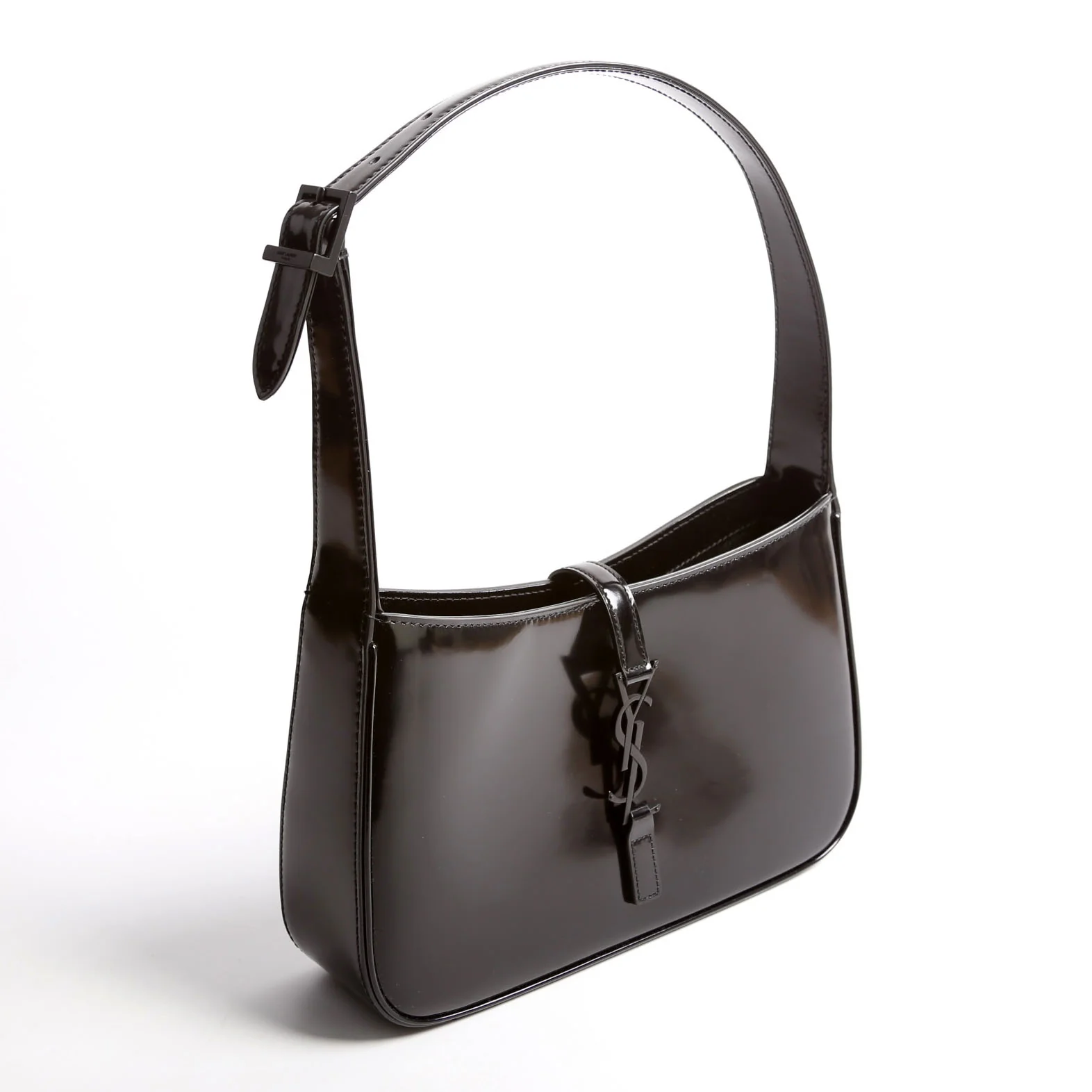 657228 Le 5 A 7 Hobo Leather Black - Image 3