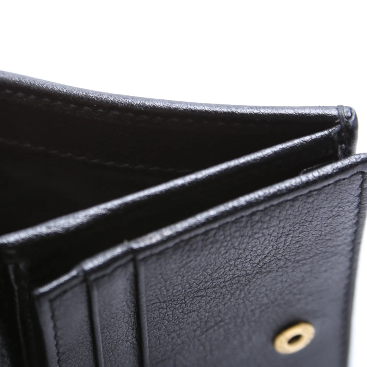 658244 Diana Card Case Wallet White - Image 8