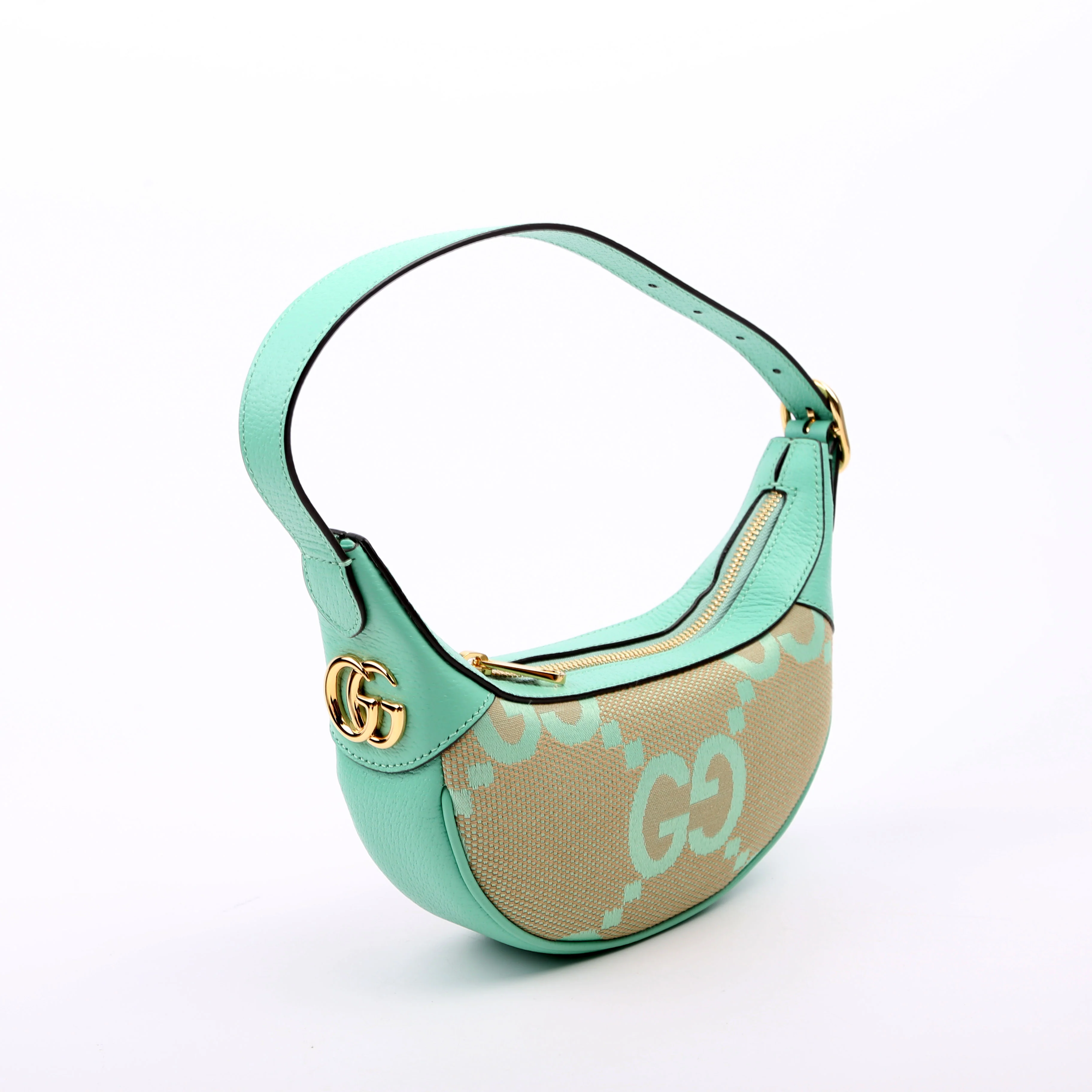 658551 Ophidia Jumbo GG Mini Bag Green - Image 2